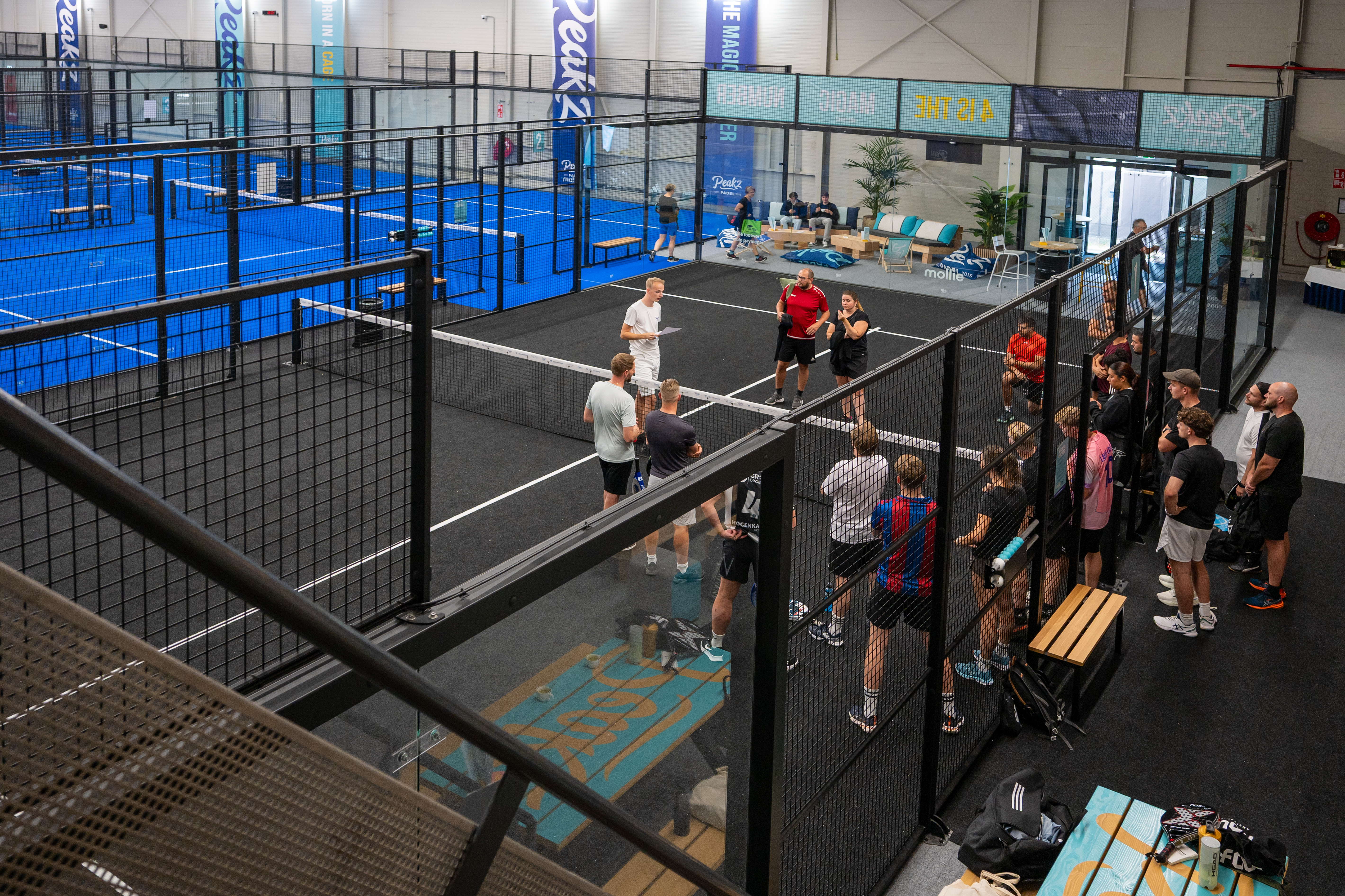 Toernooi bij event Peakz Padel