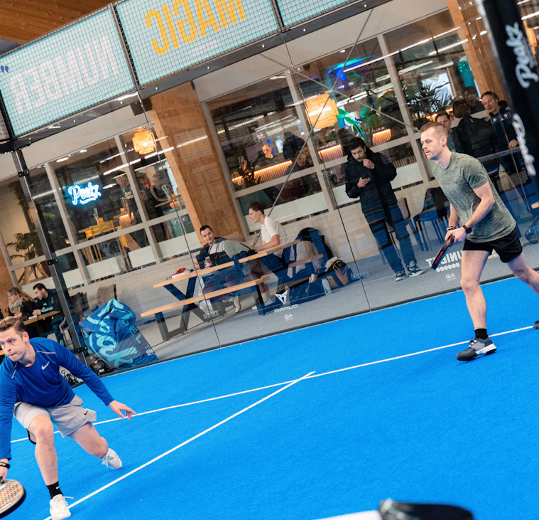 Fanatiek potje padel in Papendrecht Fanatiek potje padel in Papendrecht