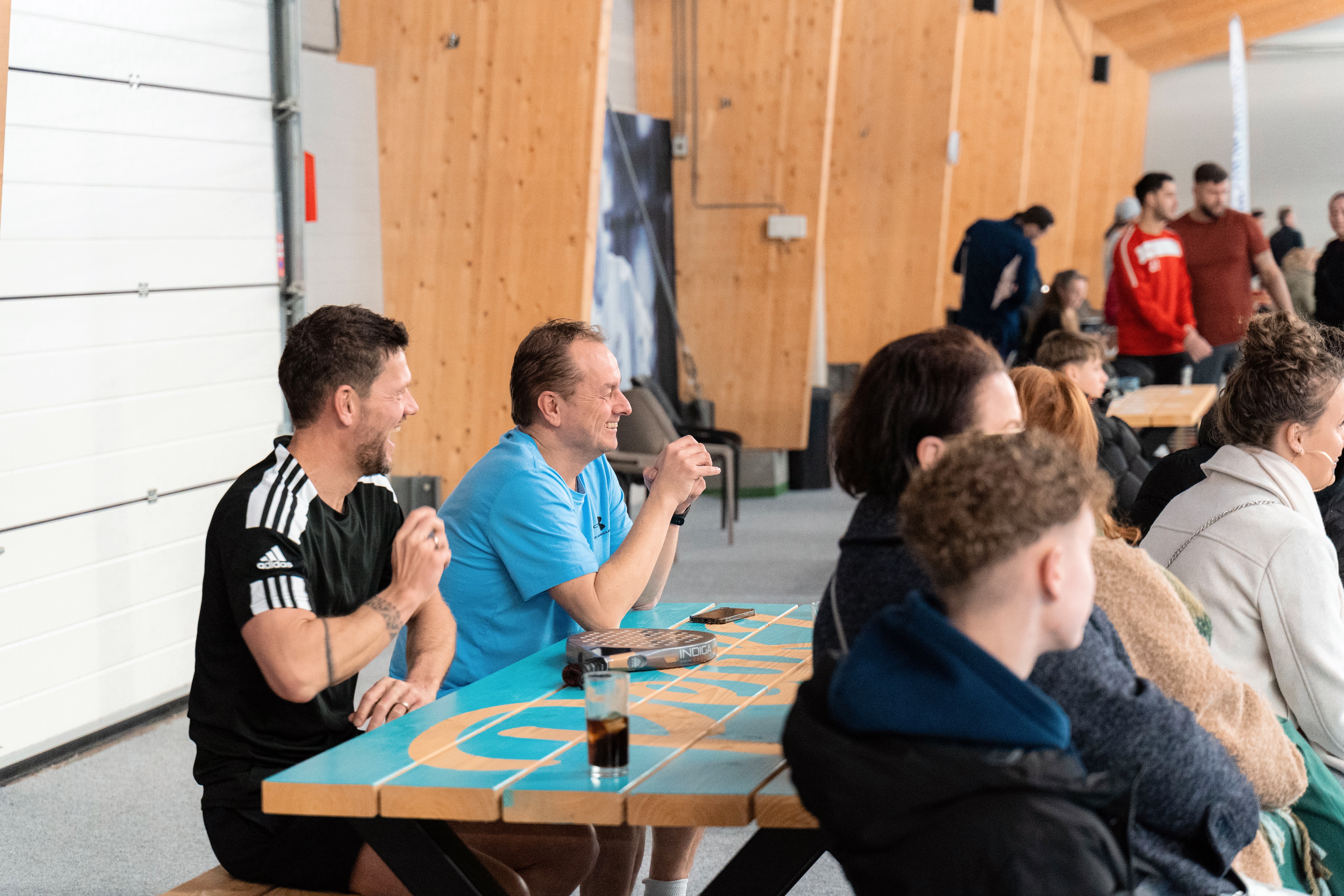 Padelspelers kijken potje in Papendrecht