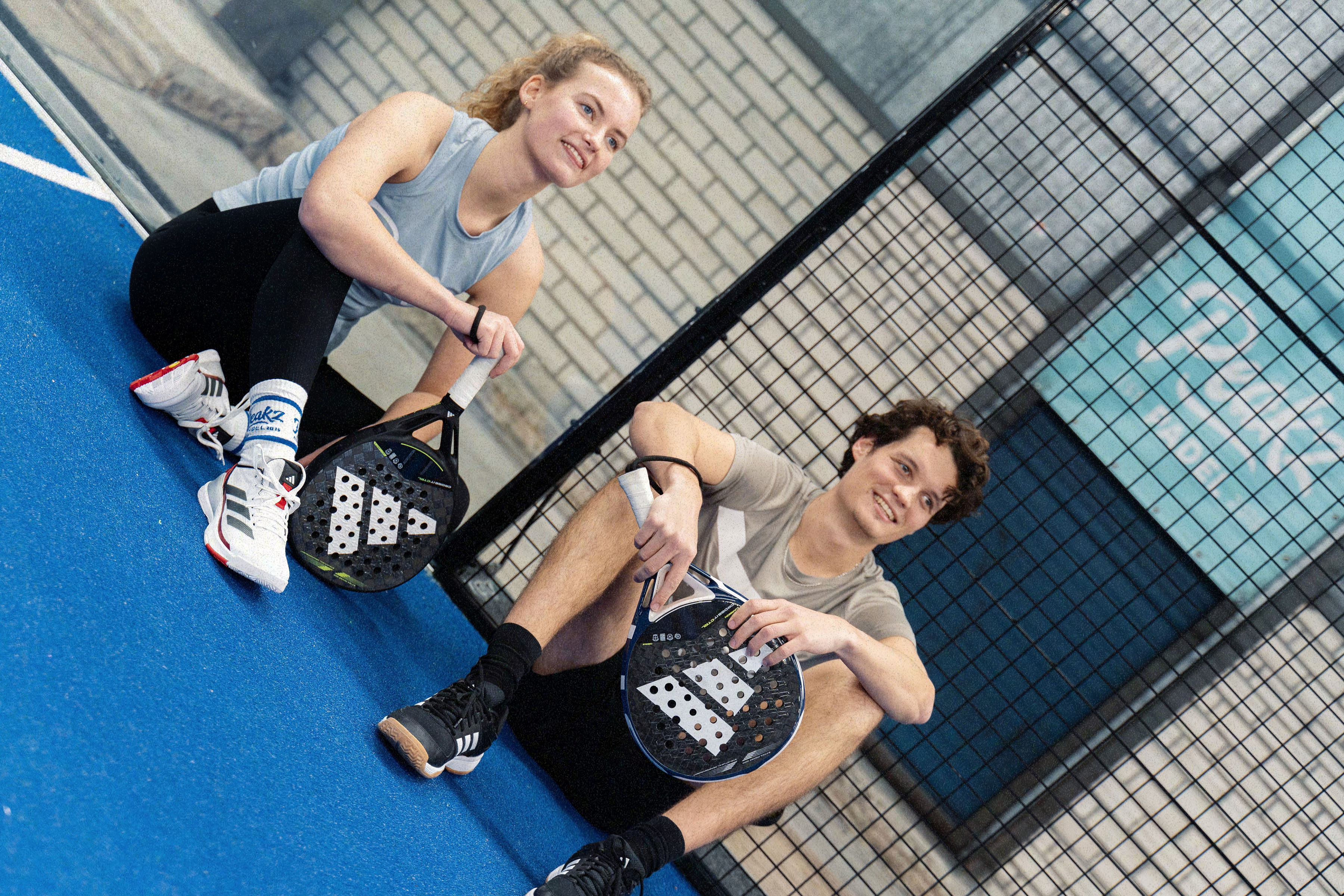 Padelspelers in Deventer