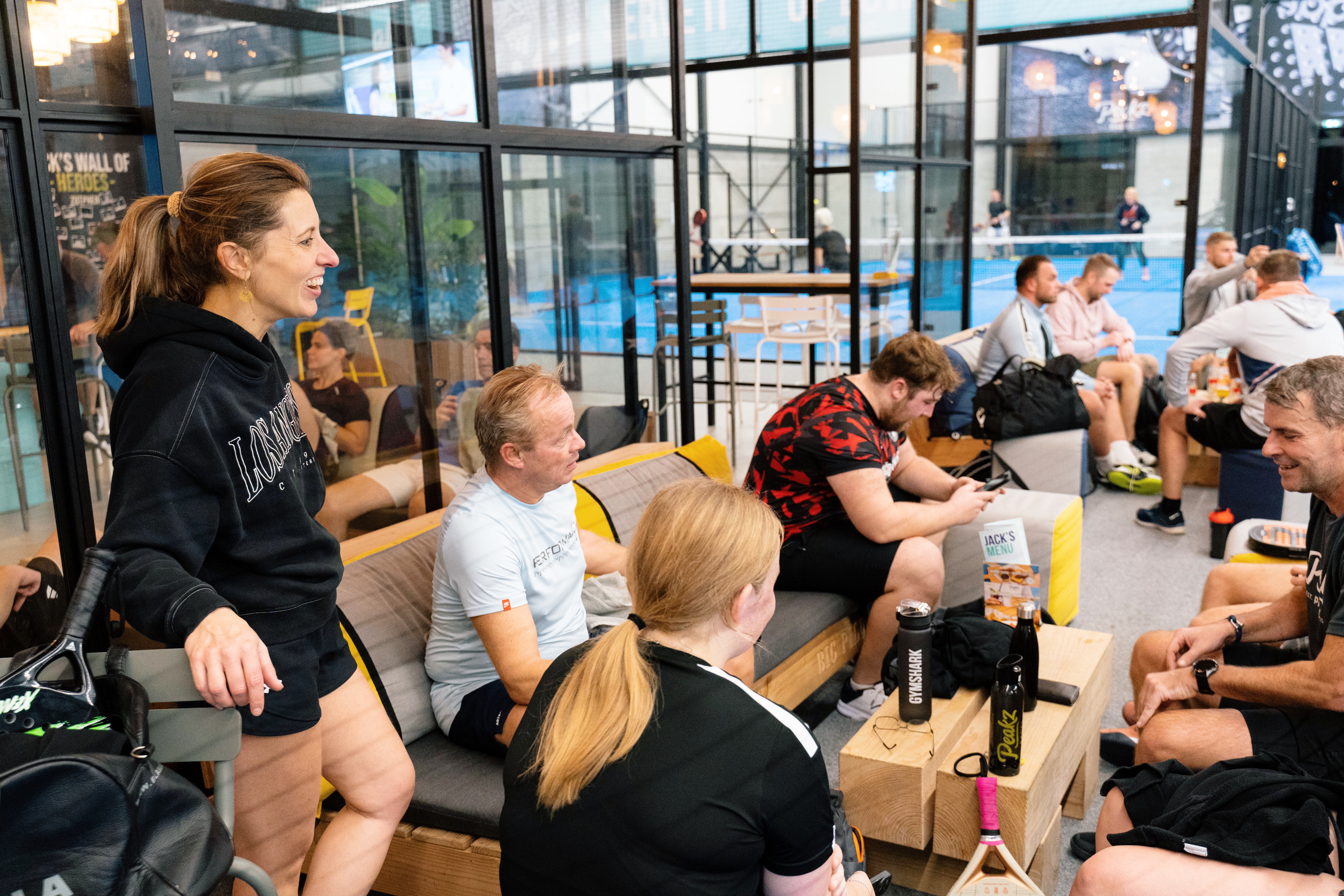 Club Sessions bij Peakz Padel Deventer