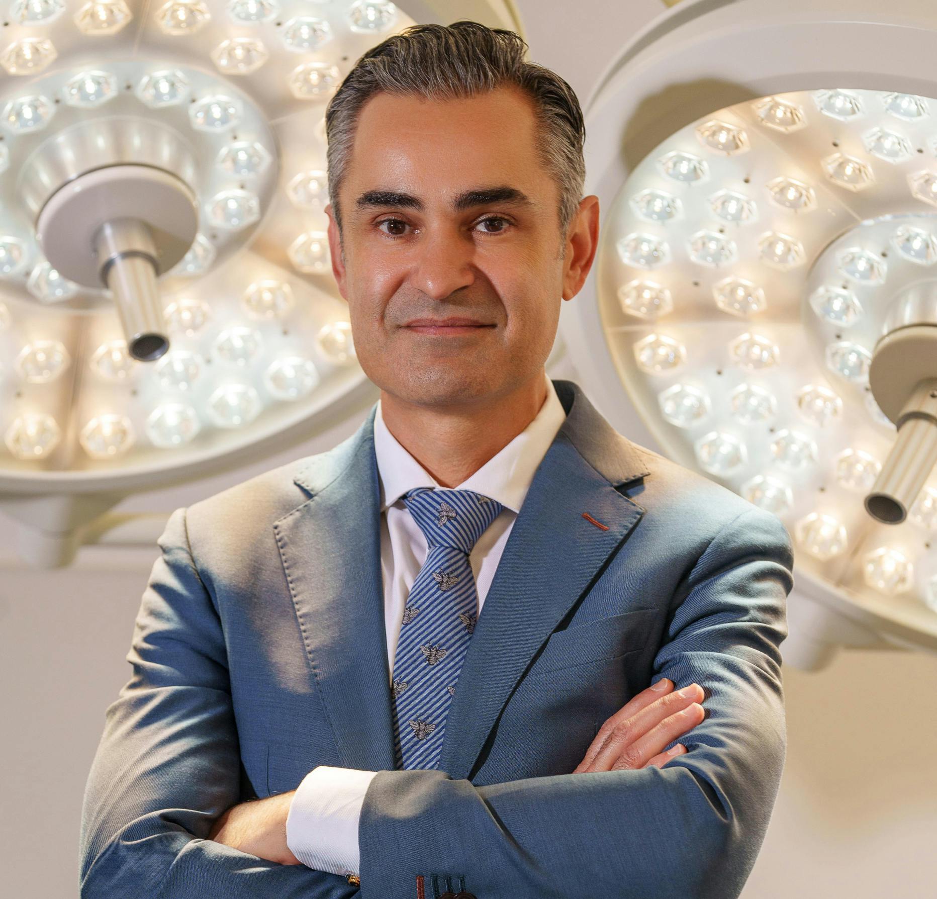 Dr. Torkian in a suit