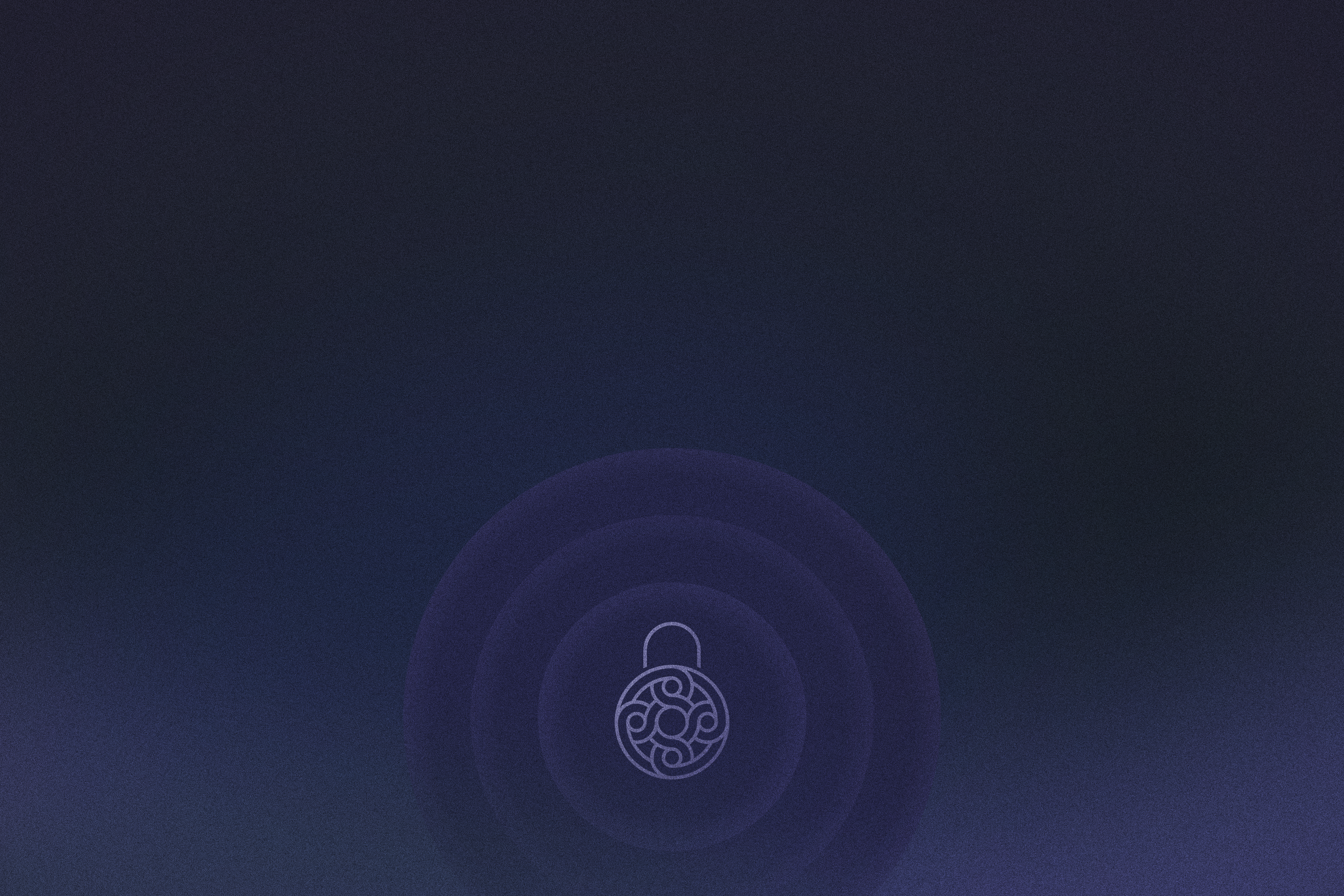 Safety and Security / Default Mercury logo styled as a lock in three concentric circles.