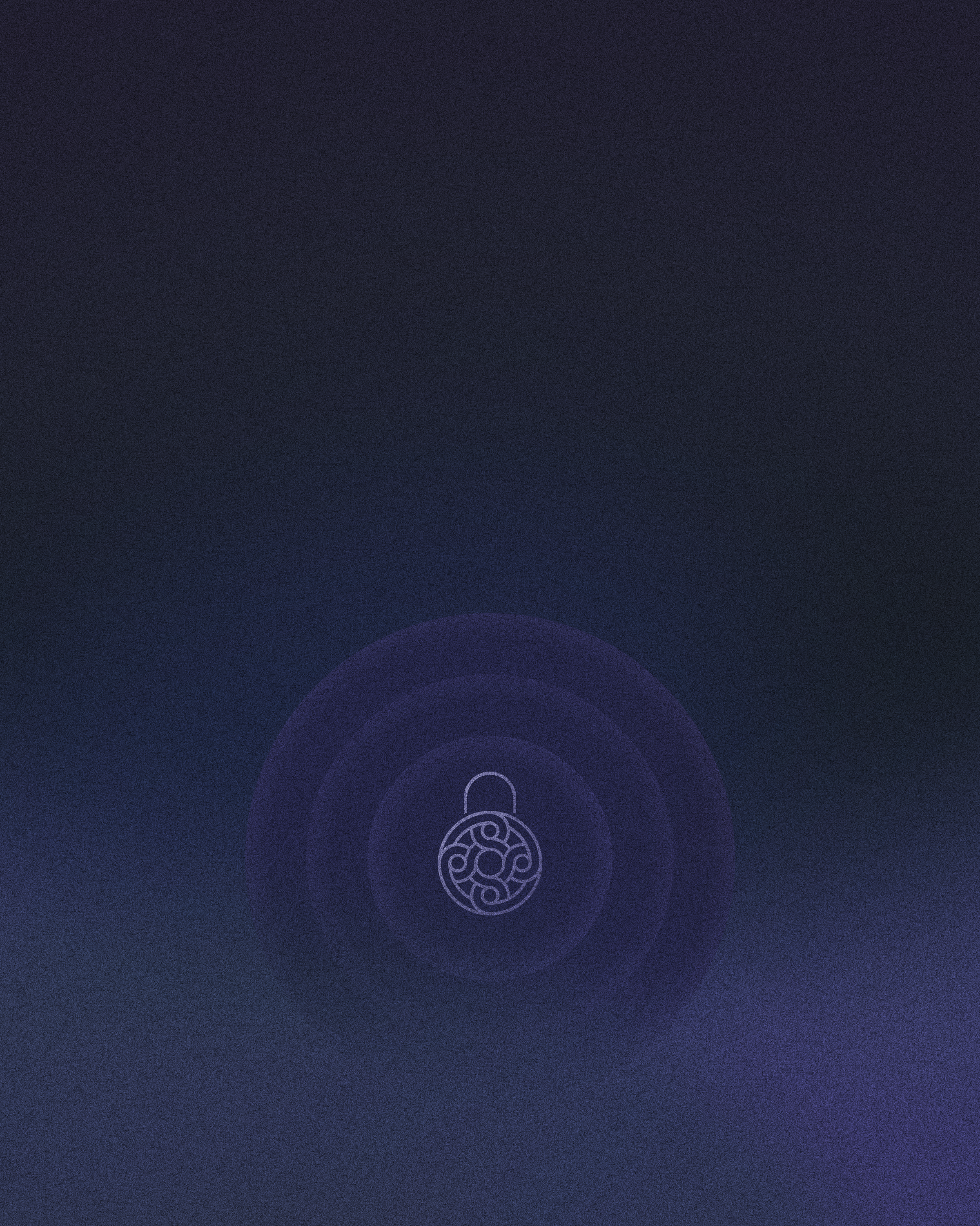 Safety and Security / Default Mercury logo styled as a lock in three concentric circles.