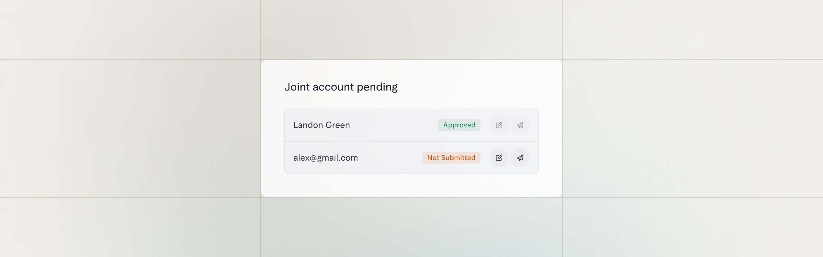 joint accounts