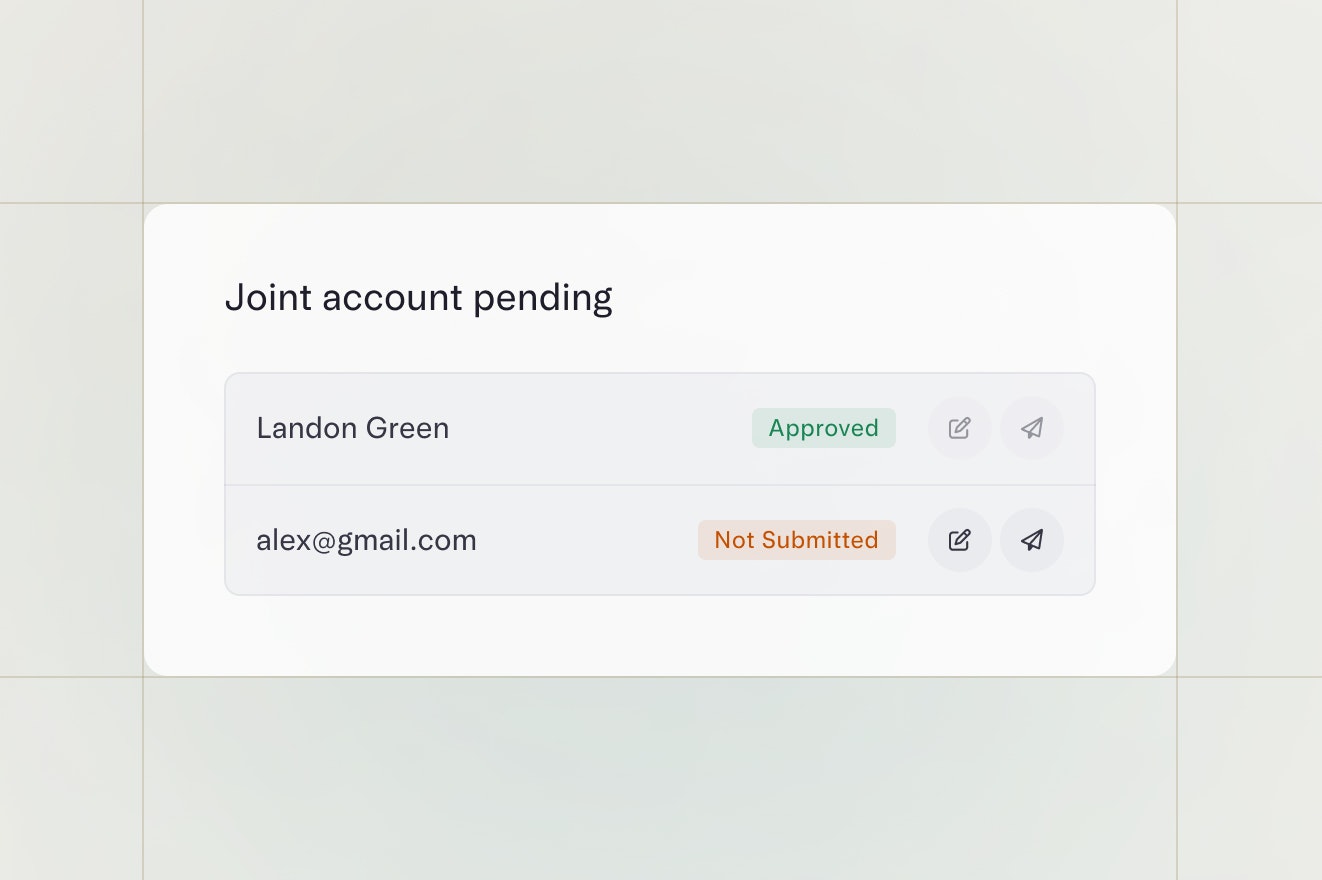 joint accounts