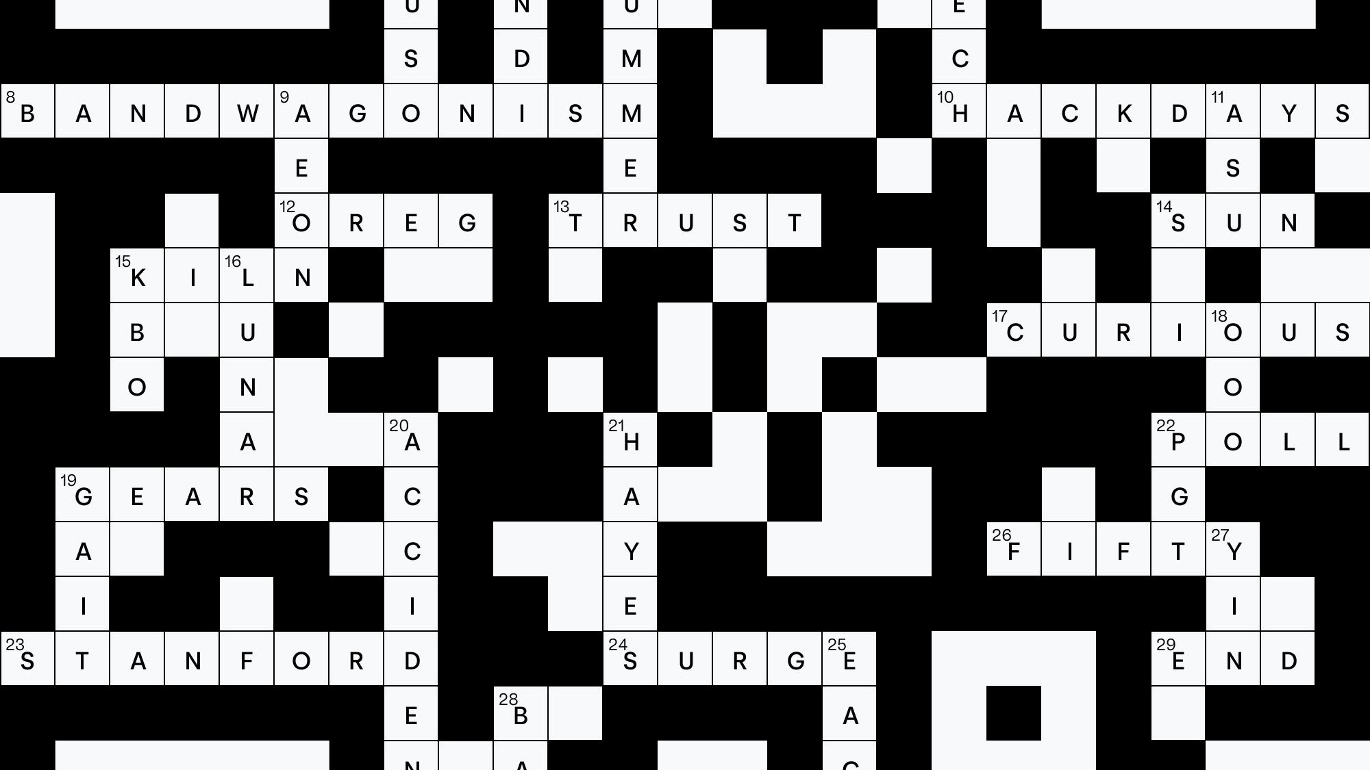 A crossword puzzle meets a QR code, with black and white blocks and answers in image. | Meridian A crossword puzzle meets a QR code, with black and white blocks and answers in image. | Meridian