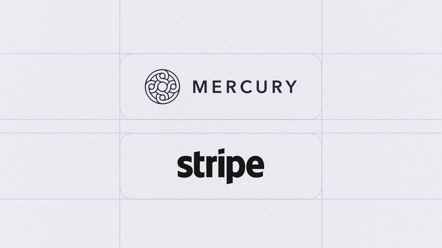 Mercury x Stripe logos