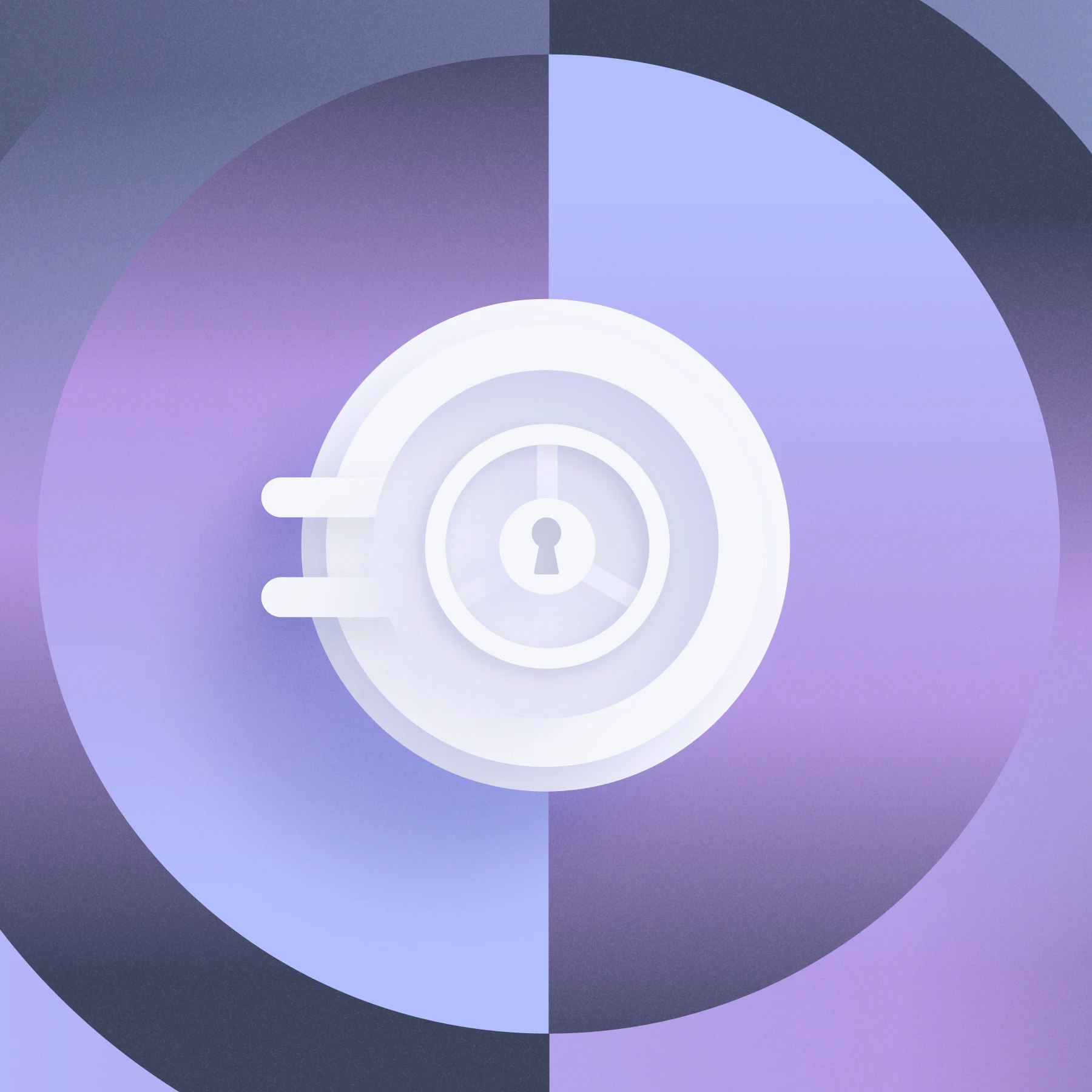 Bank vault illustration