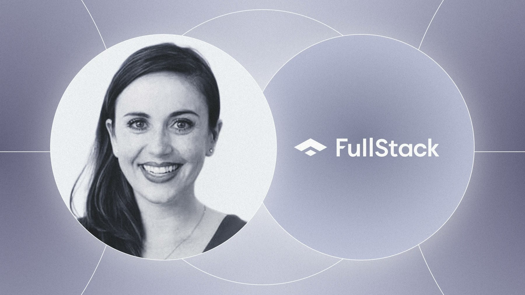 Headshot from Annie Filice and FullStack Labs logo