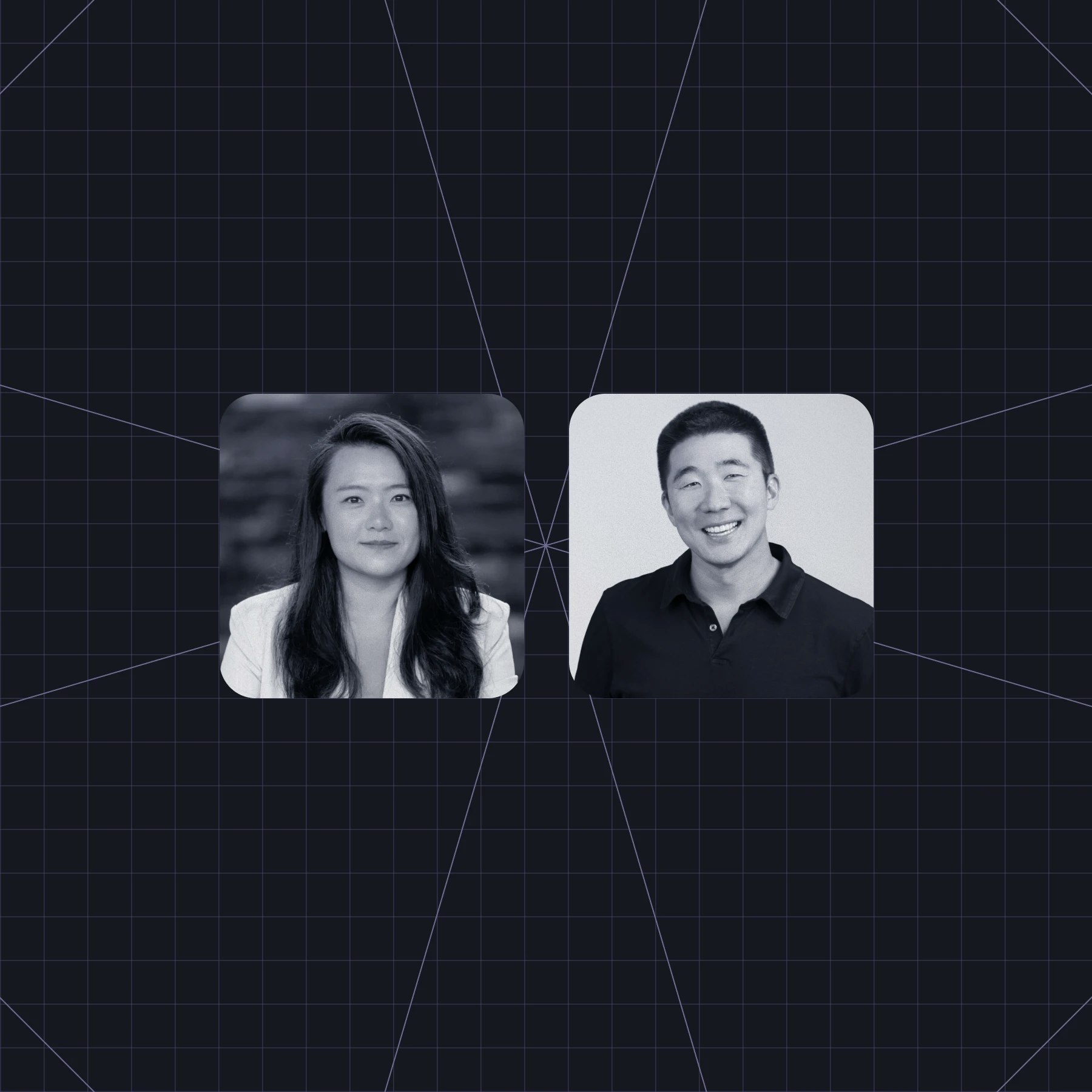 Headshots of Howie Liu and Shuo Wang.