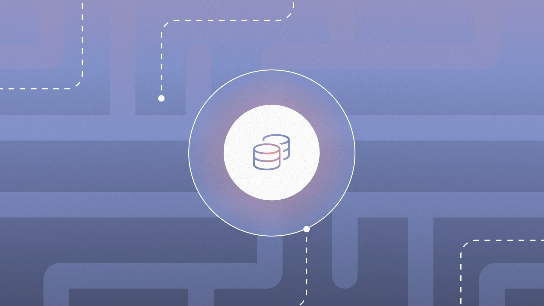 Maze background with coins in the center