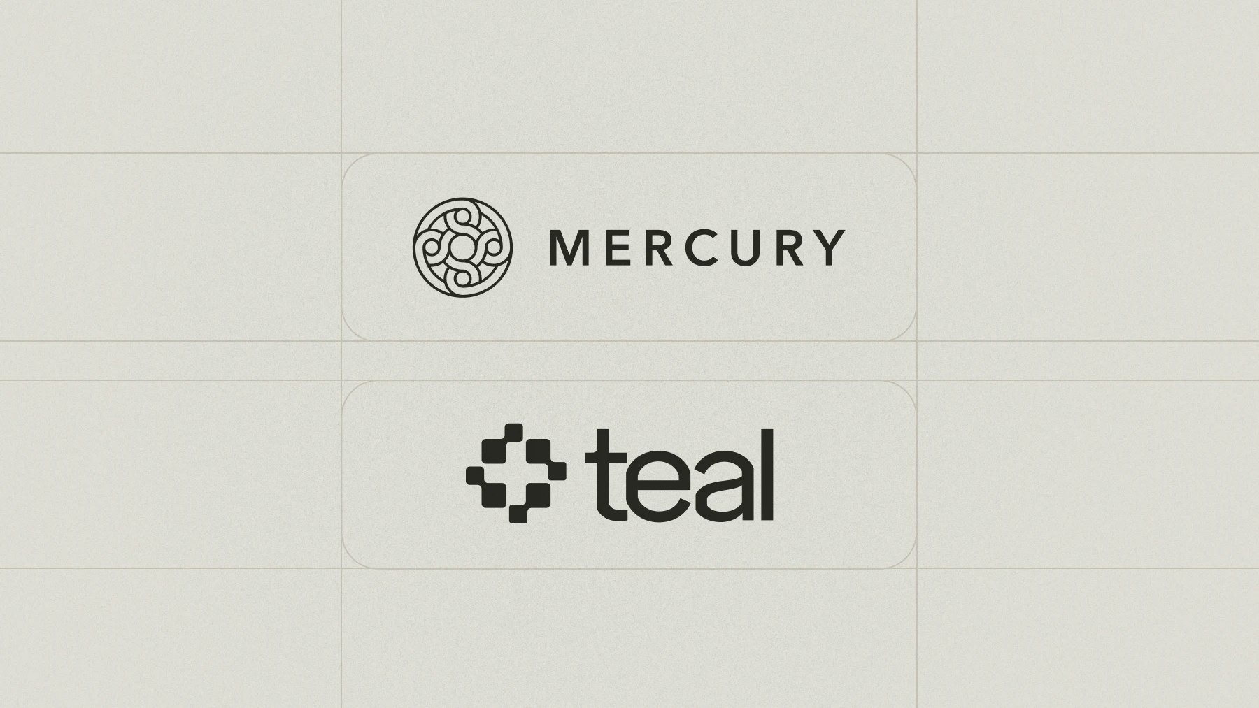 Mercury and Teal logos