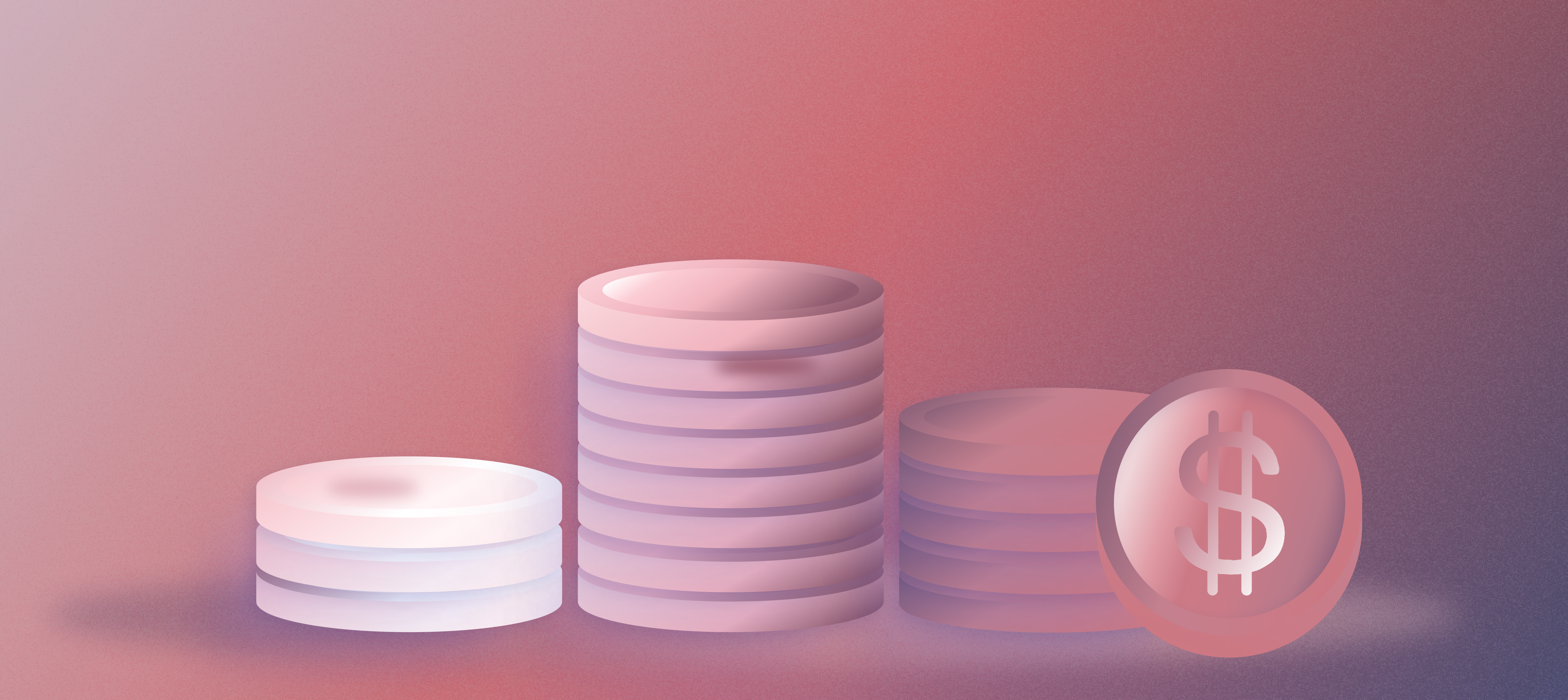 Stacks of coins with money sign | Mercury blog