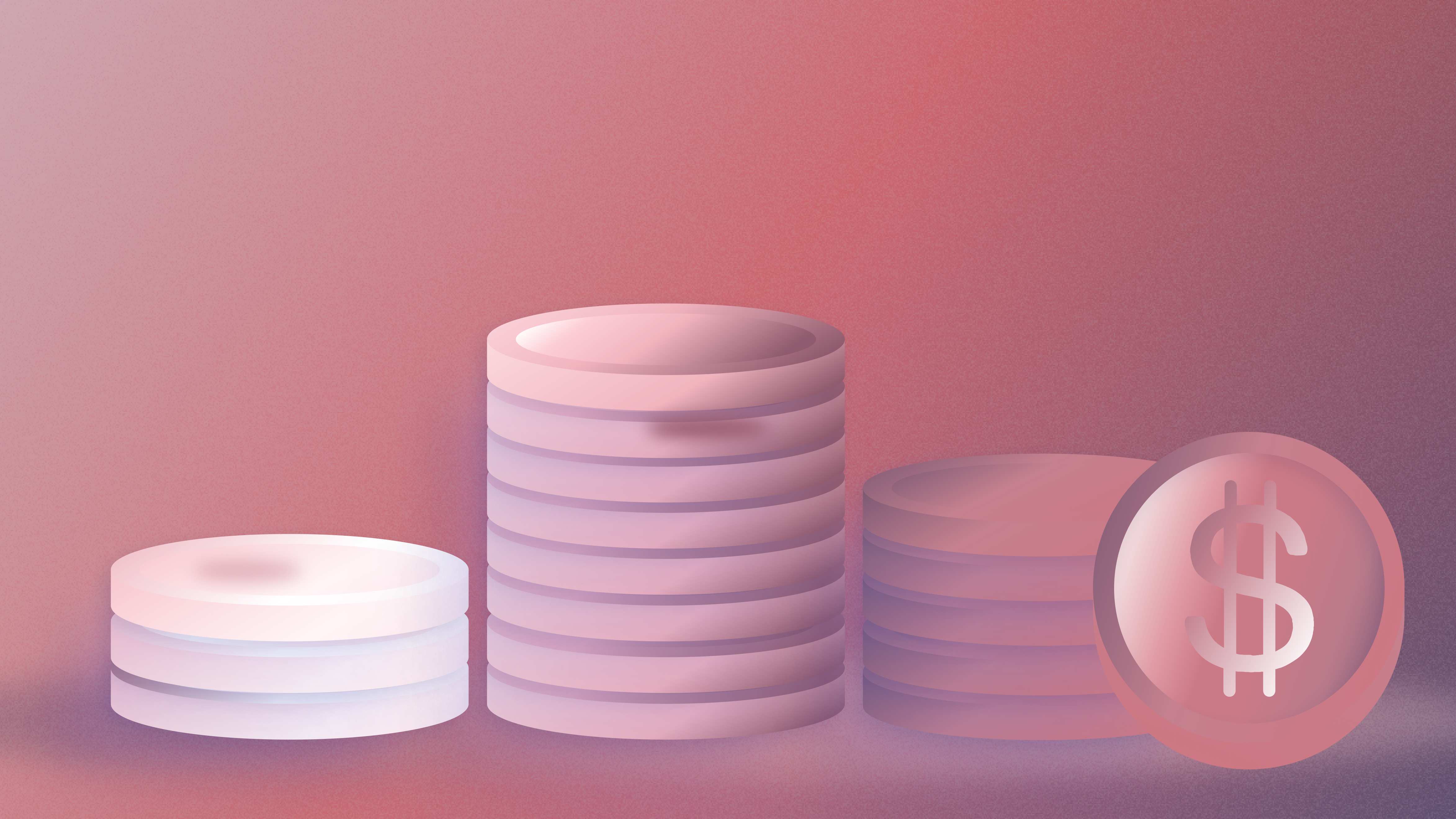 Stacks of coins with money sign | Mercury blog