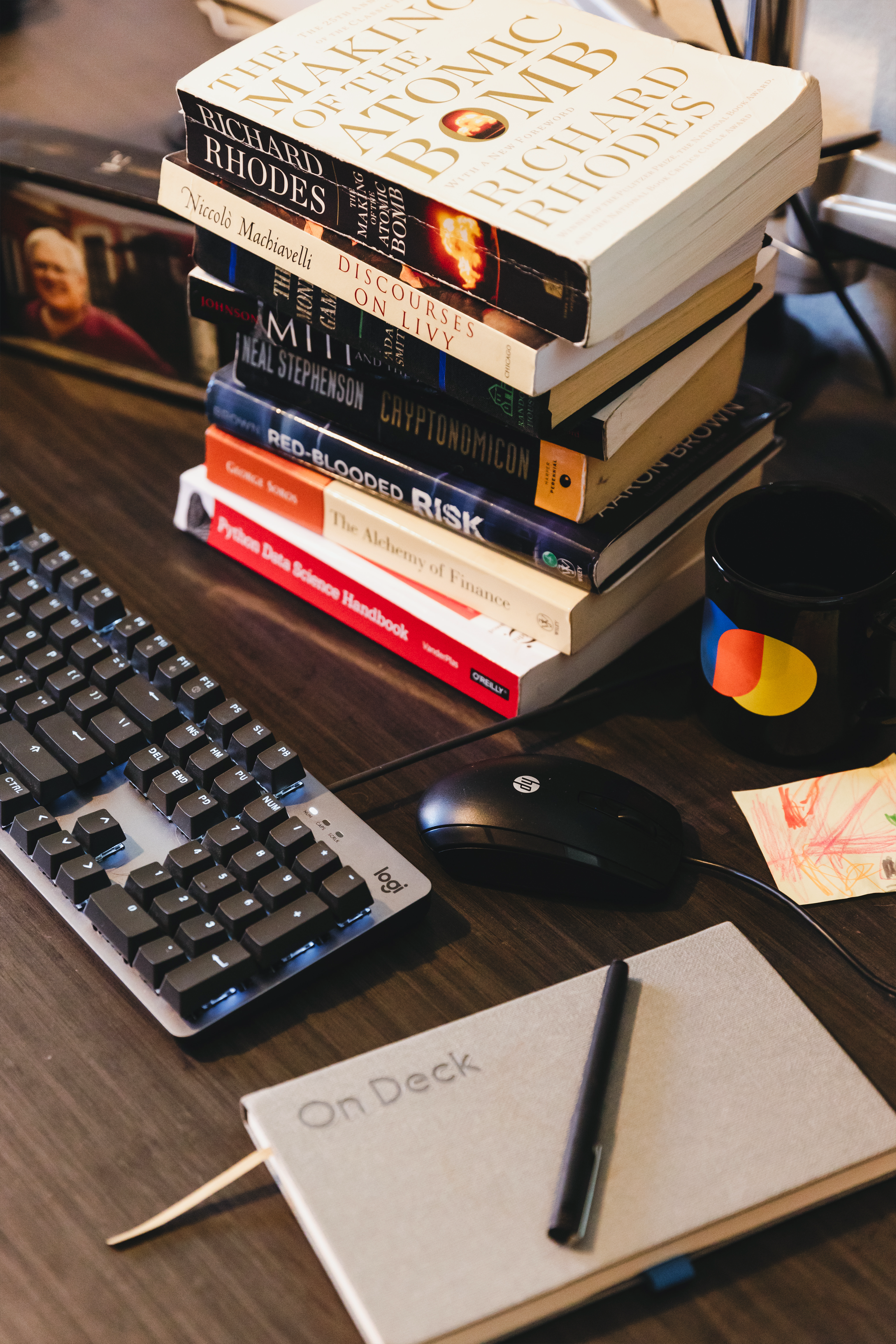 Hobart's desk