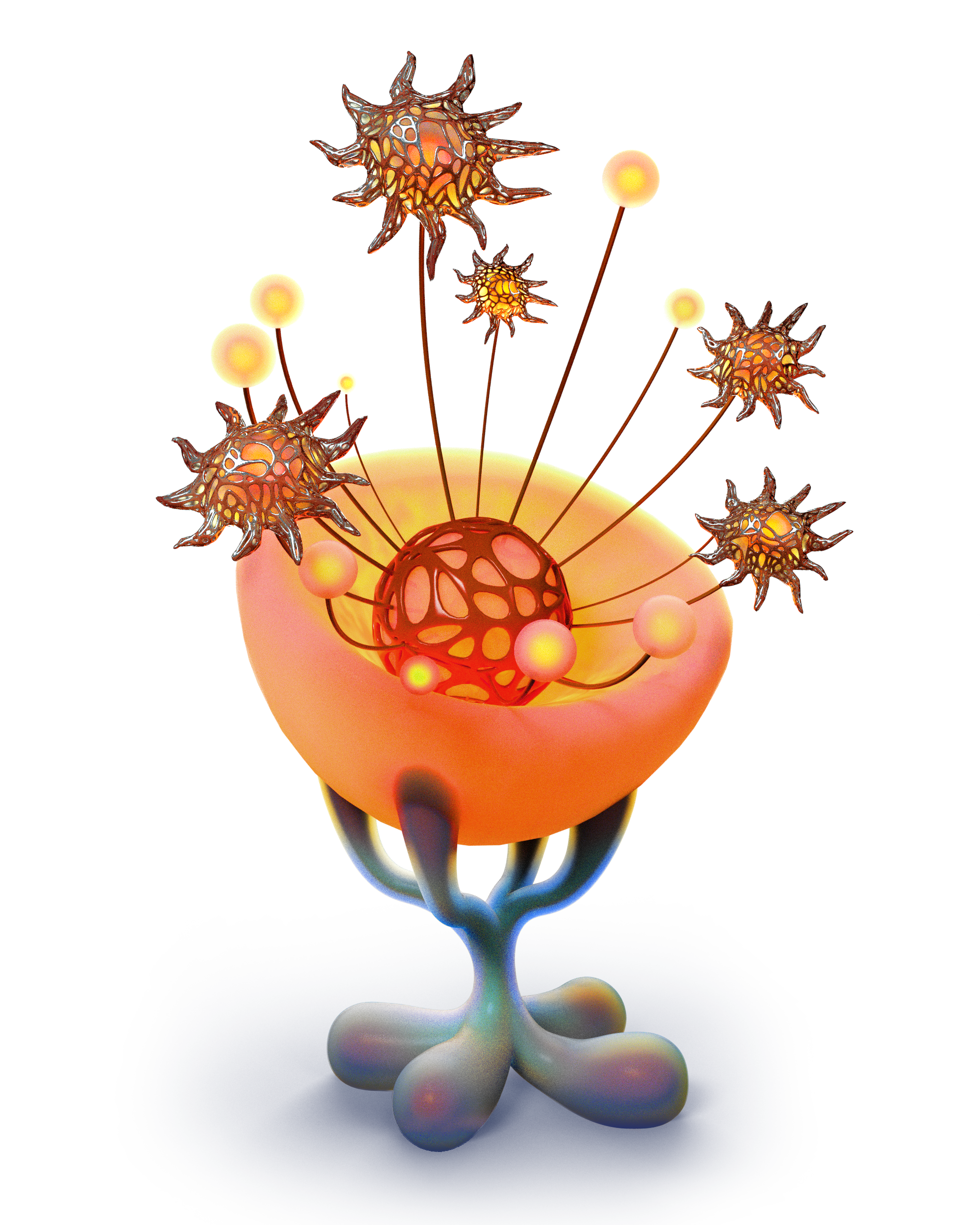 Abstract glowing illustration | Meridian by Mercury