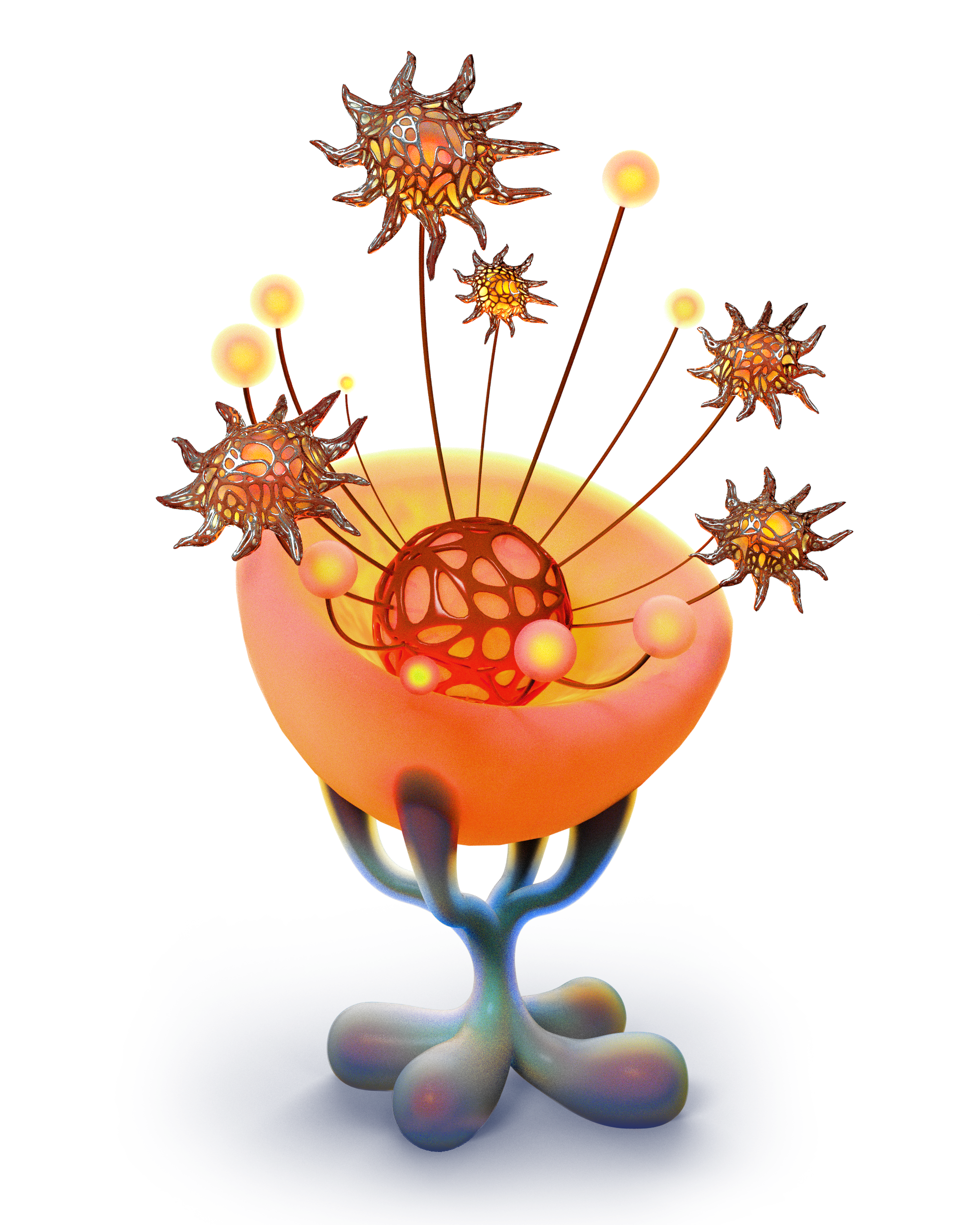 Abstract glowing illustration | Meridian by Mercury