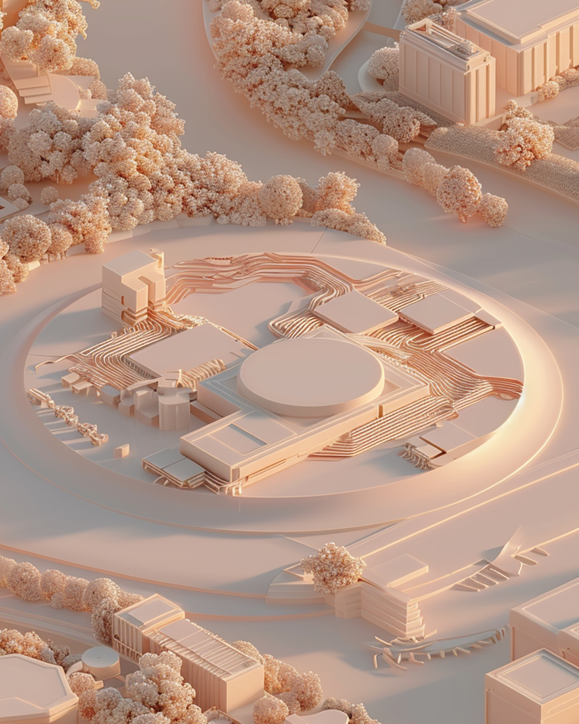 AI-generated graphic of 3d rendered a Massive silicon valley AI chip that serves as a landmark akin to a historical monument, highlighting the monumental scale of the funding request and its potential impact on shaping the future | Sam Altman's Silicon statecraft | Meridian by Mercury AI-generated graphic of 3d rendered a Massive silicon valley AI chip that serves as a landmark akin to a historical monument, highlighting the monumental scale of the funding request and its potential impact on shaping the future | Sam Altman's Silicon statecraft | Meridian by Mercury