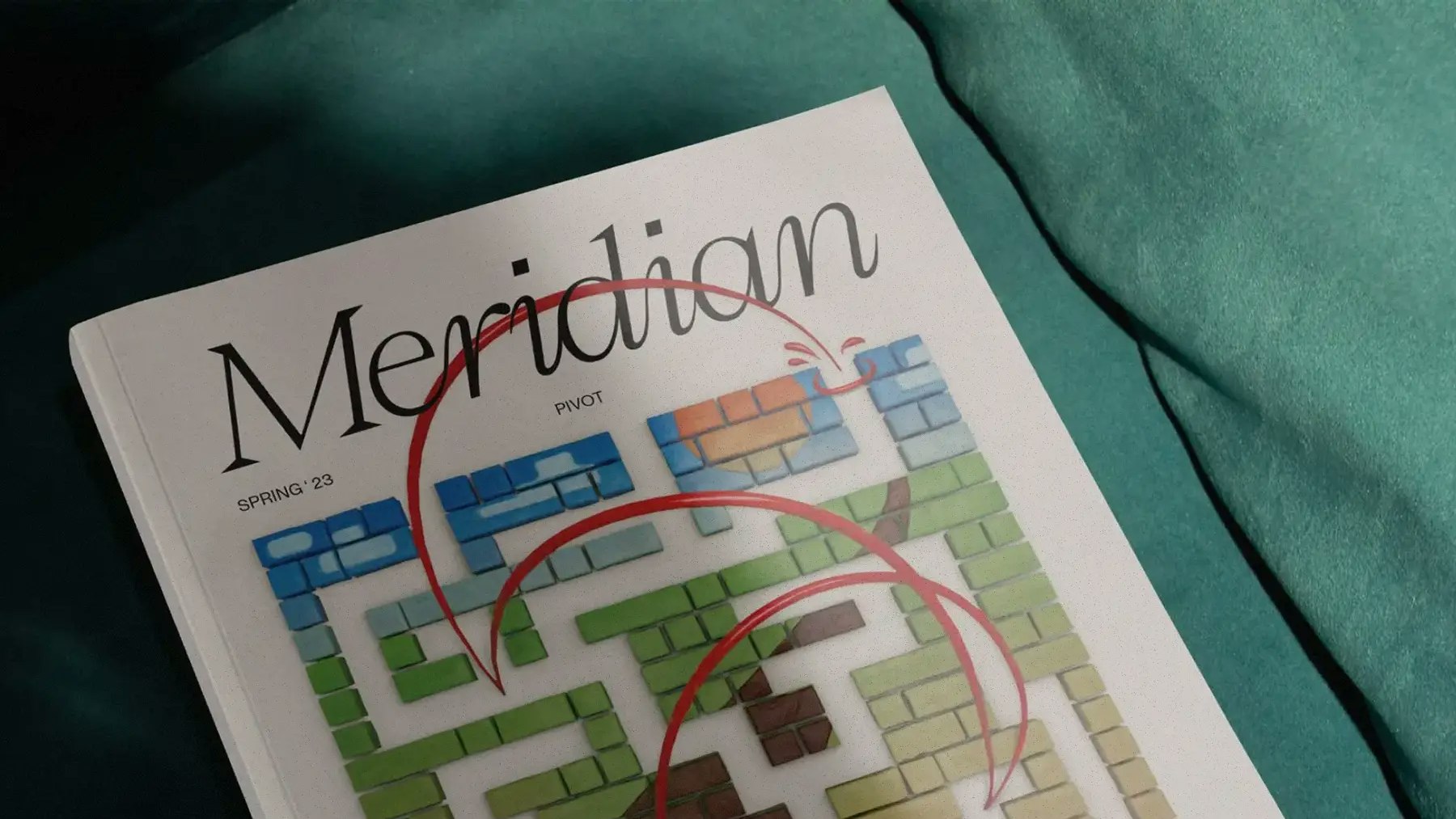 Photograph of the print edition of Meridian Pivot
