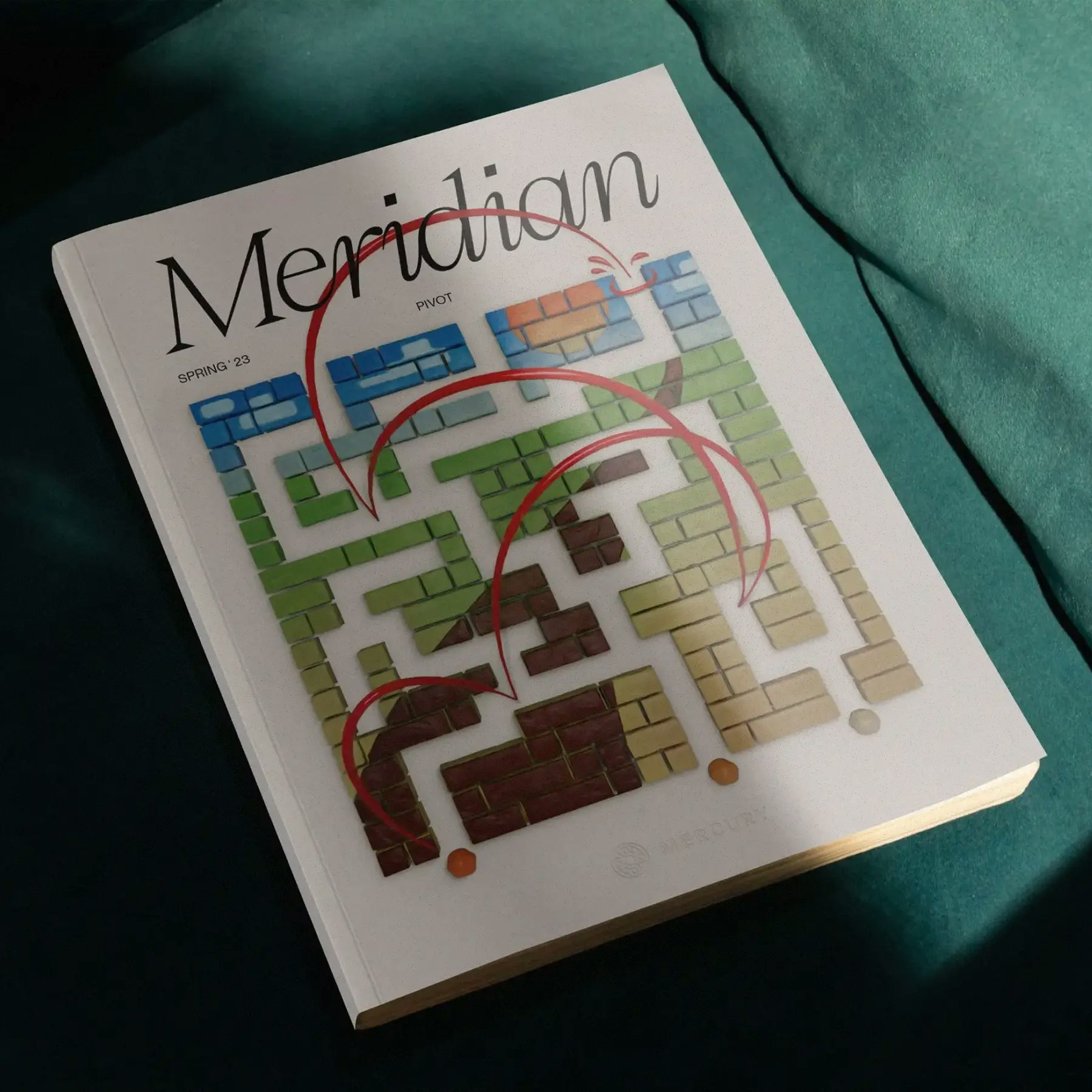 Photograph of the print edition of Meridian Pivot