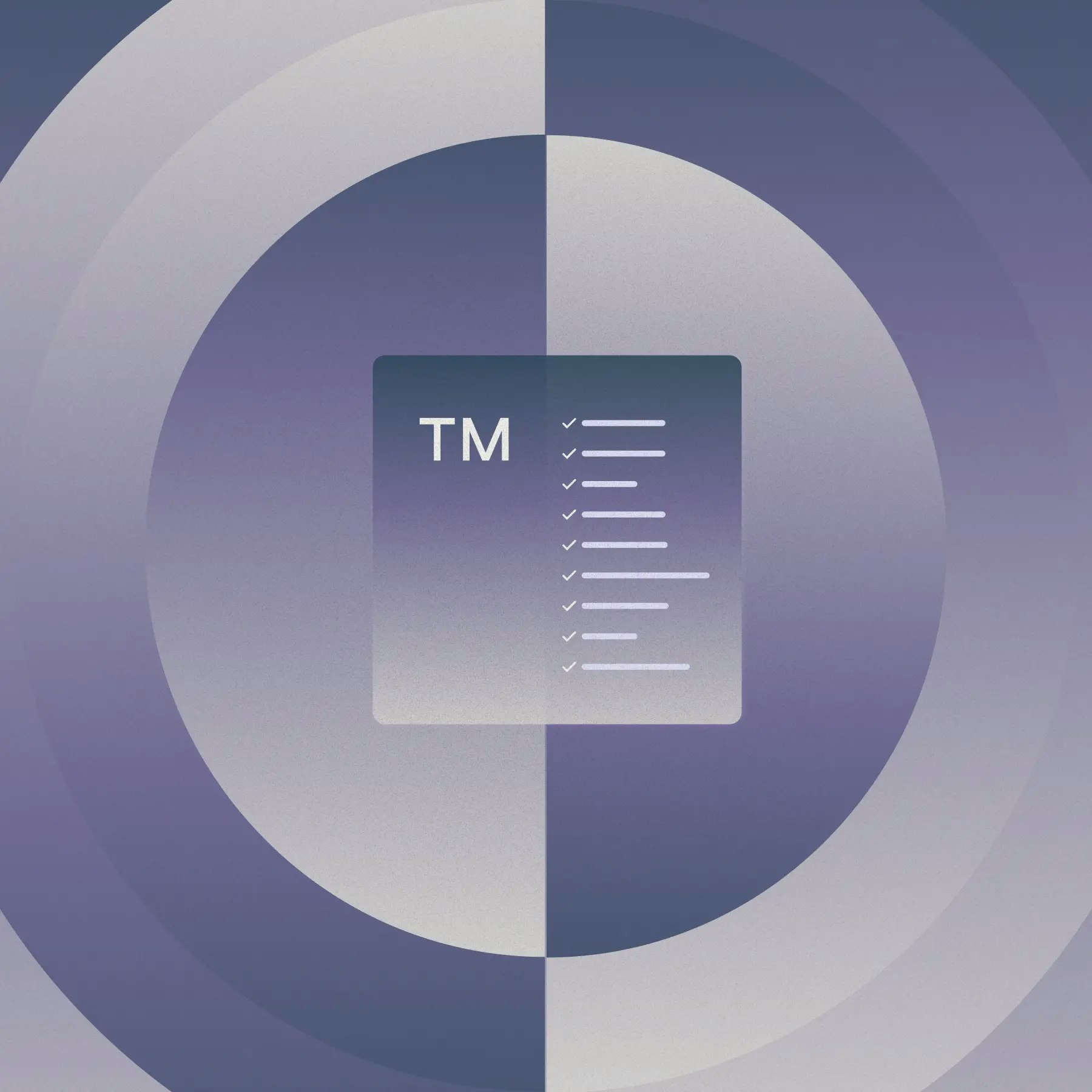 Abstracted trademark illustration