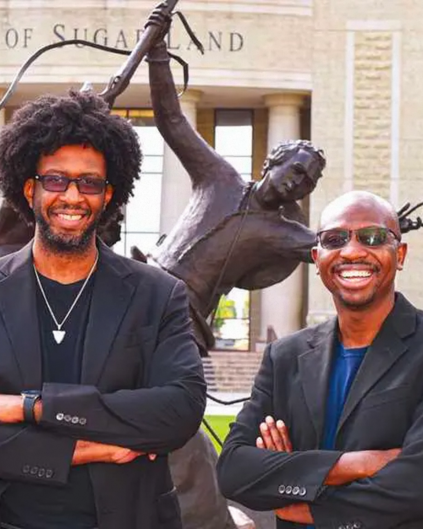 GOBLAQ co-founders Nenaji Agbolabori and Jessie Uchendu