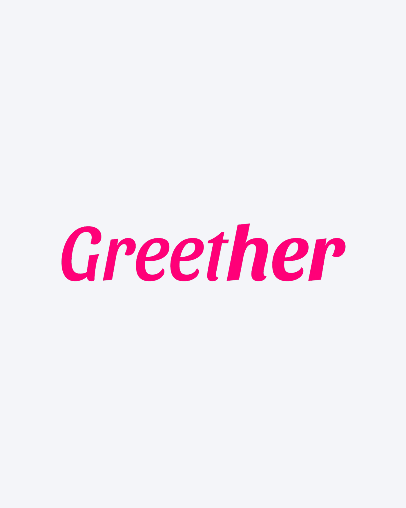 Greether logo