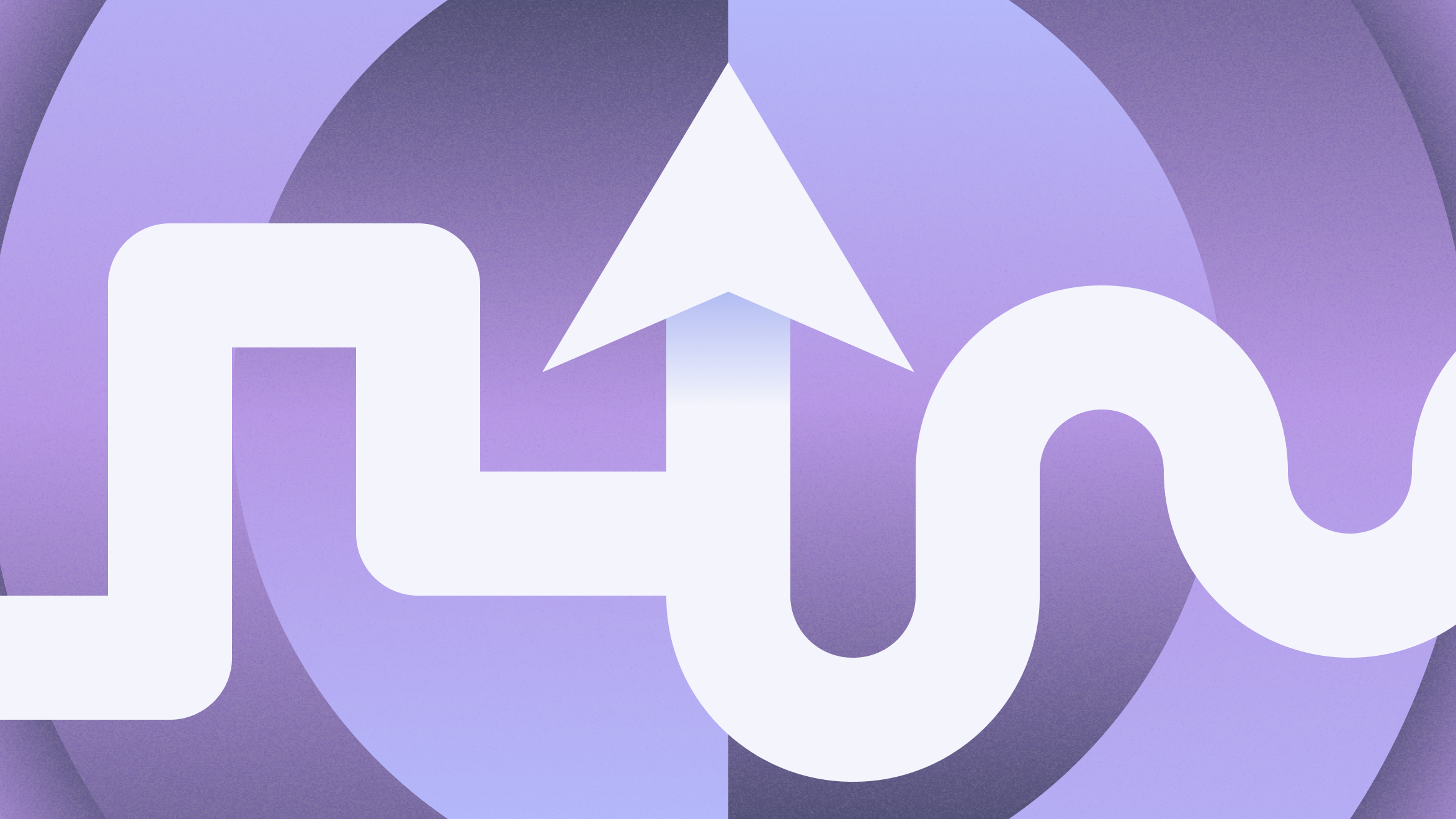 Featured image for data report on the coexistence of AI and creatives | Abstract graphic featurei