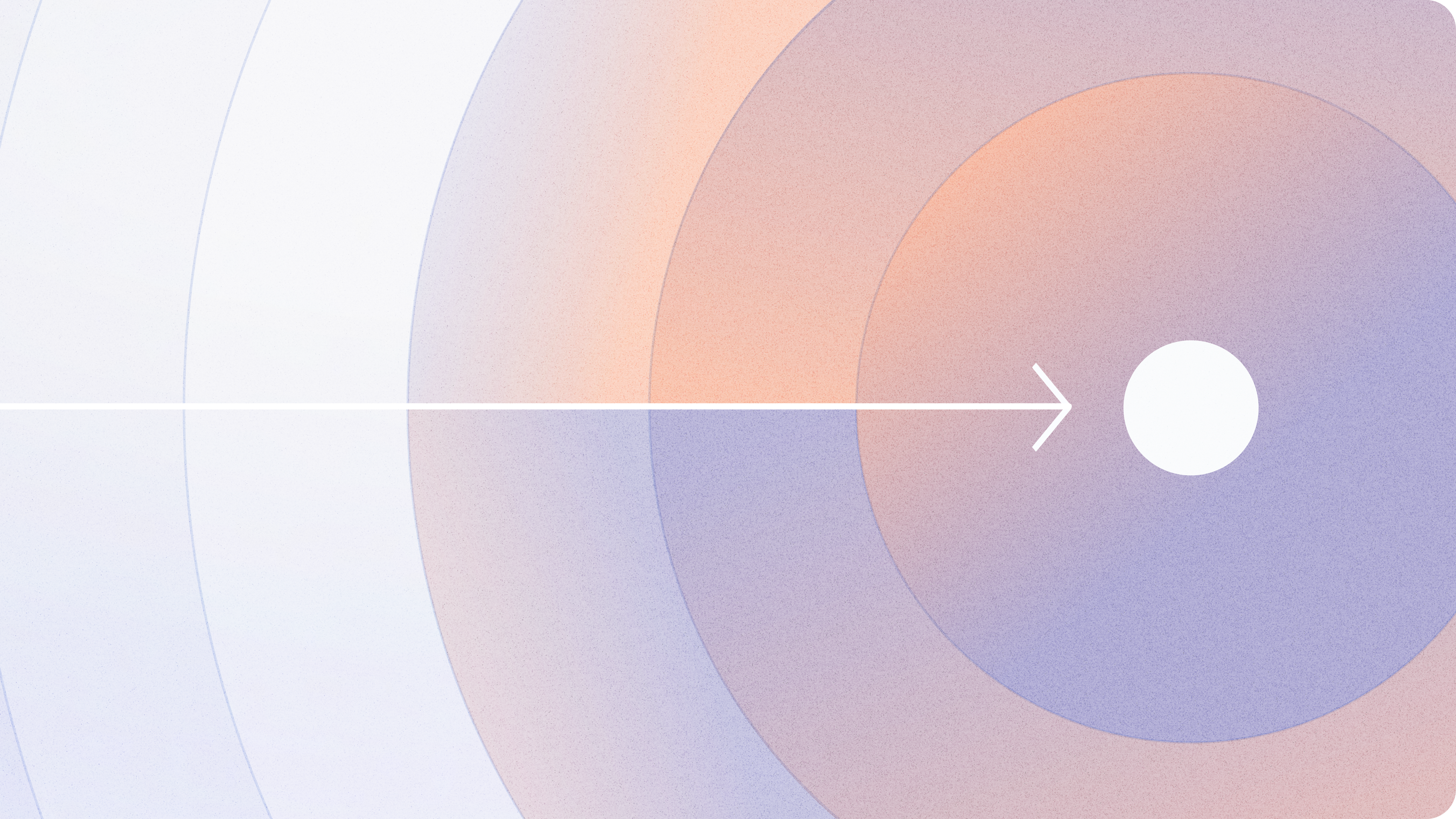 Graphic illustration of an arrow cutting across circles to a target in the center | Startup guide to simplifying financial workflows | Mercury