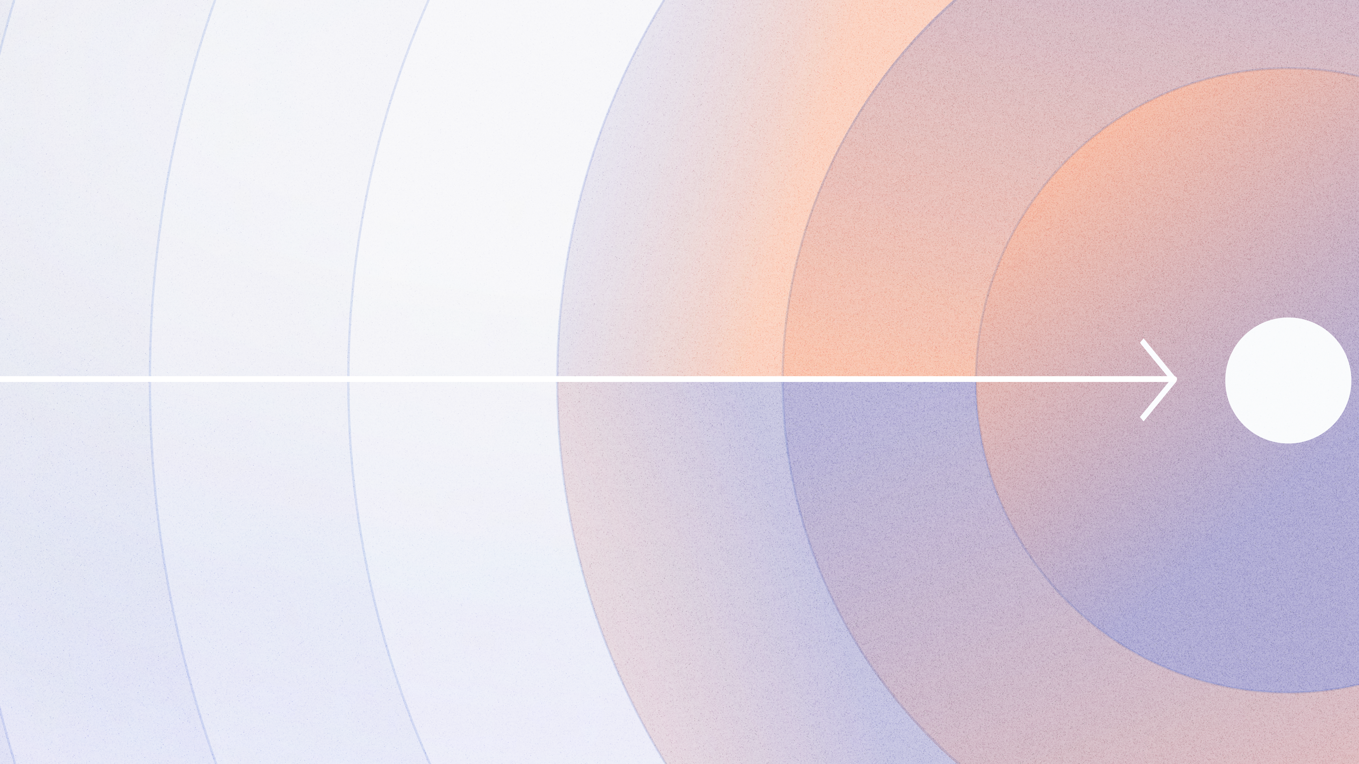 Graphic illustration of an arrow cutting across circles to a target in the center | Startup guide to simplifying financial workflows | Mercury