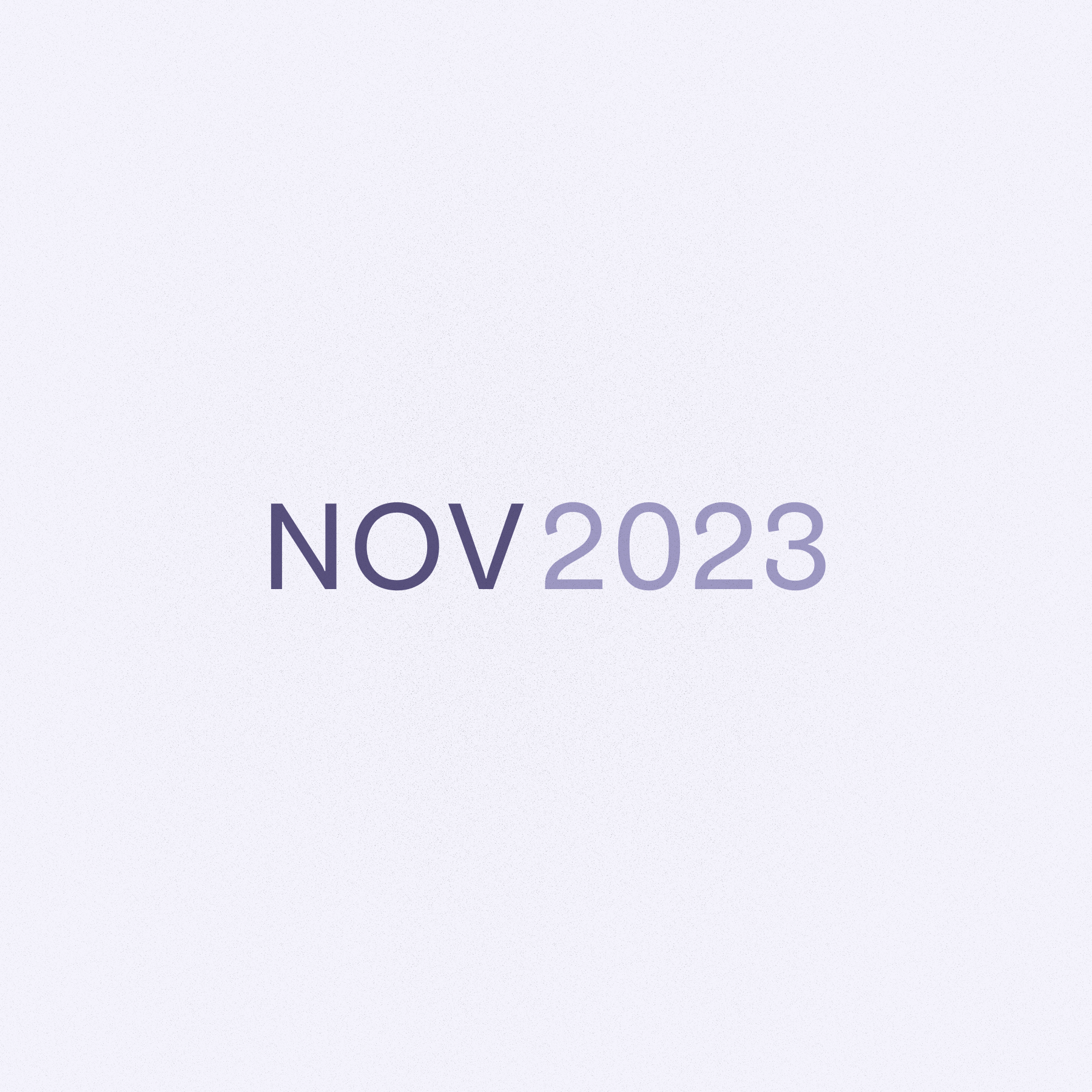 Text that says Nov 2023