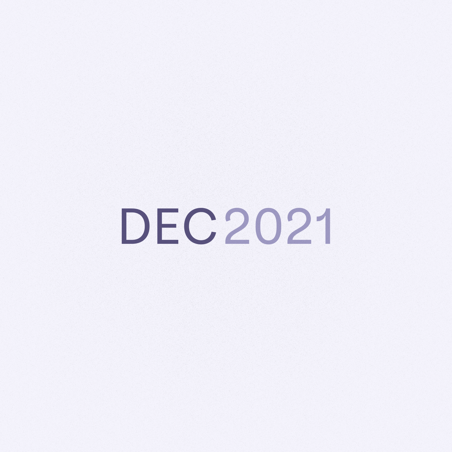 Text that says Dec 2021