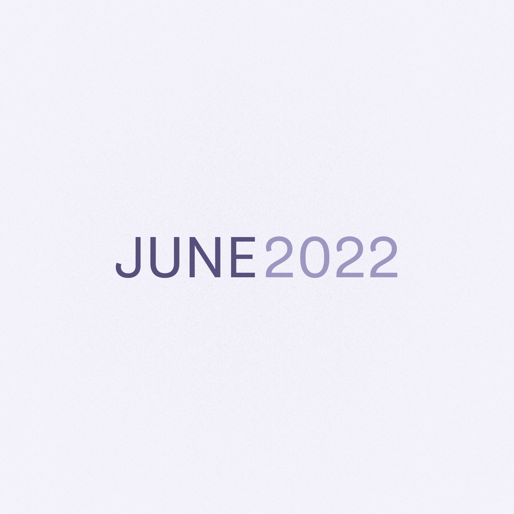 Text that says June 2022