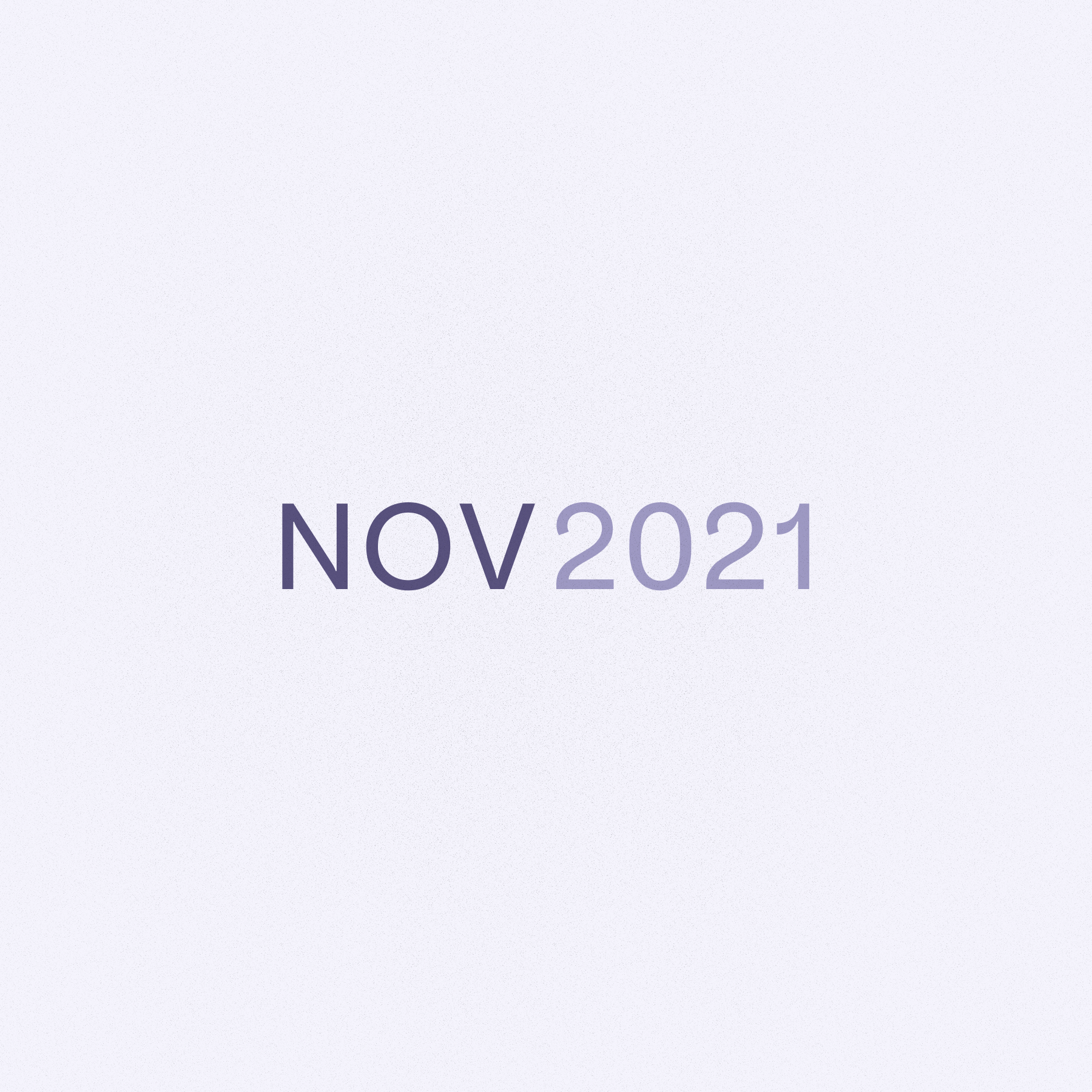 Text that says Nov 2021