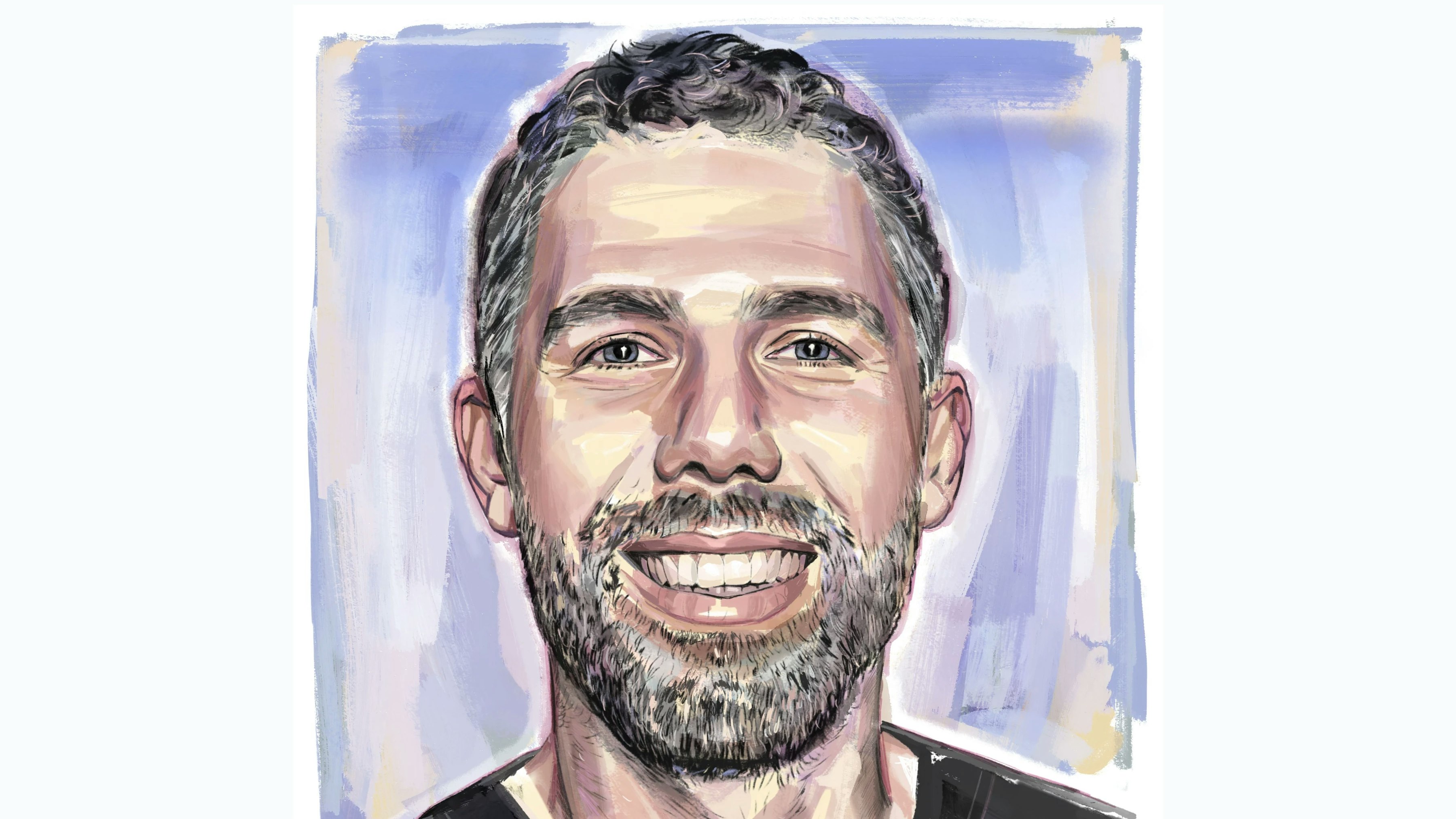 David Kashen illustrated headshot