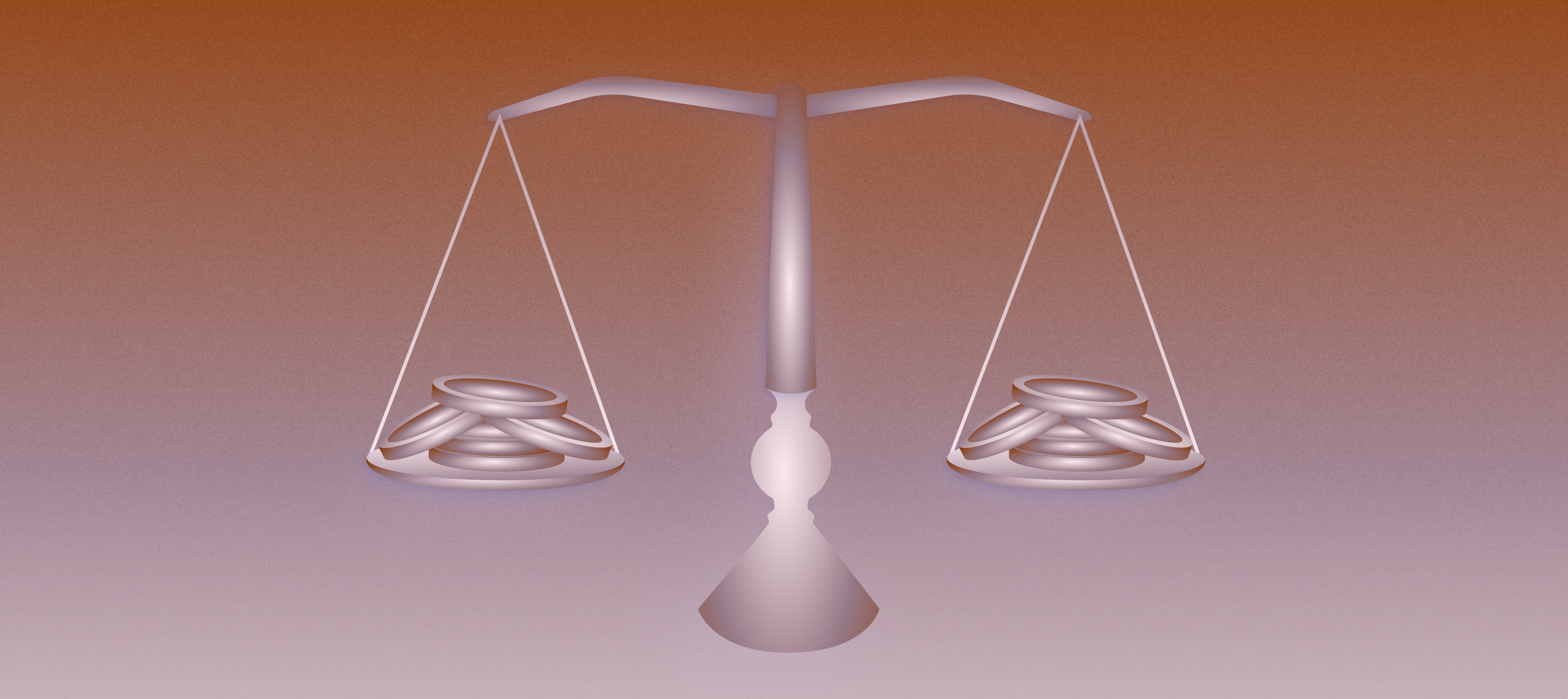 Balancing coins on scale