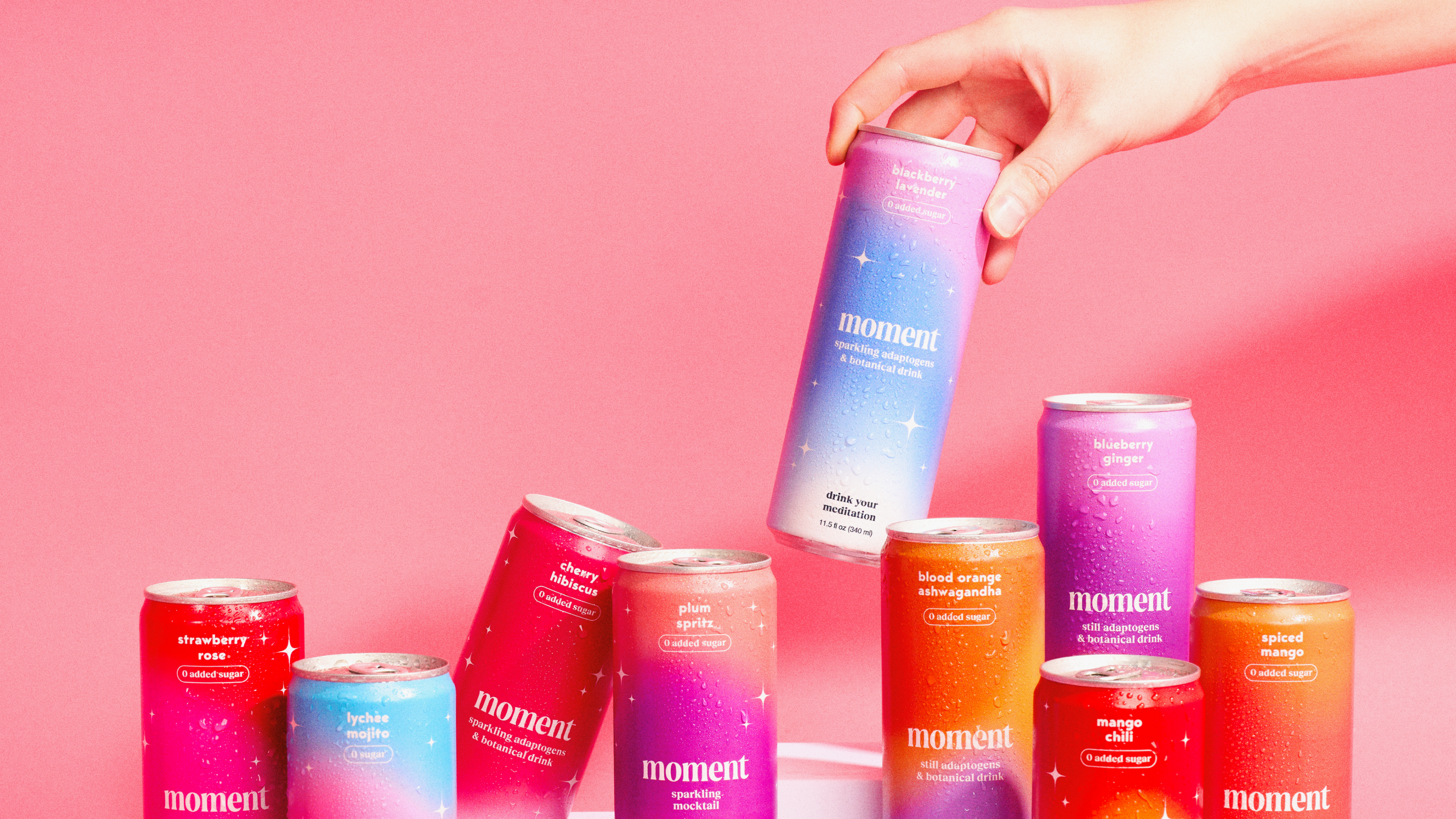 Moment's can designs after reimagining for stronger in-store appeal Moment can designs