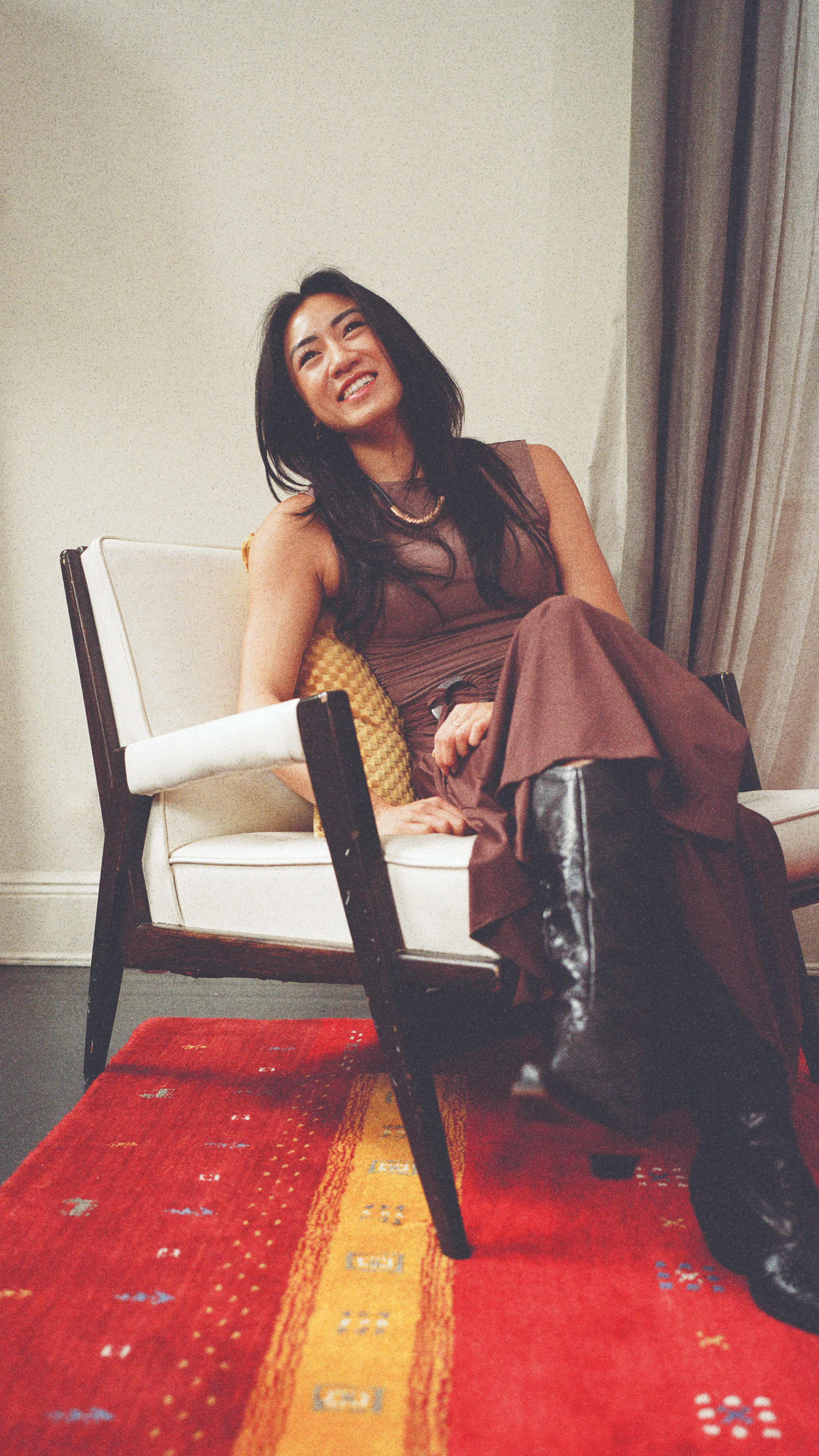 Vanessa Pham in her home in Brooklyn