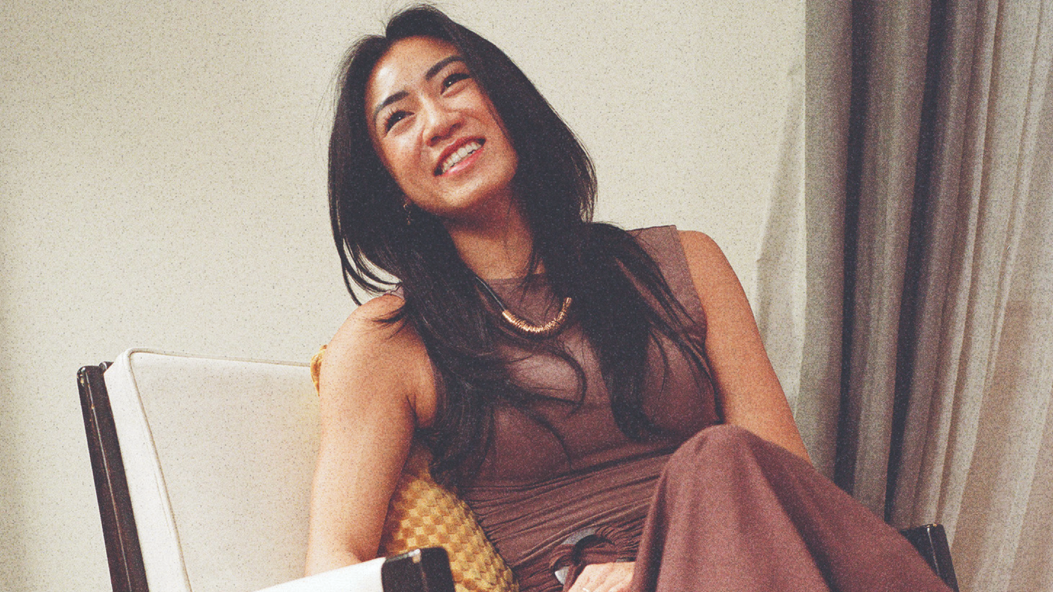 Vanessa Pham in her home in Brooklyn