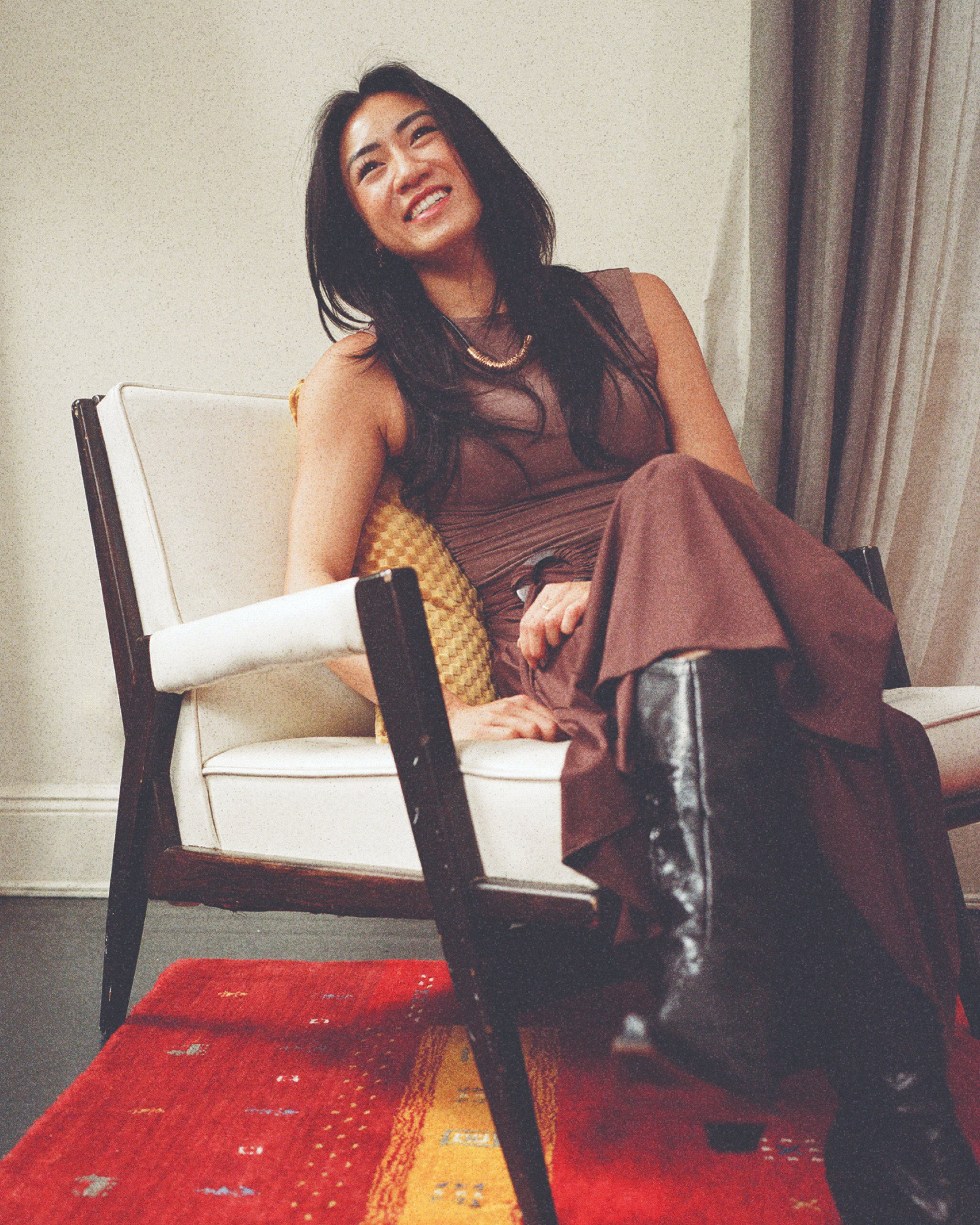 Vanessa Pham in her home in Brooklyn