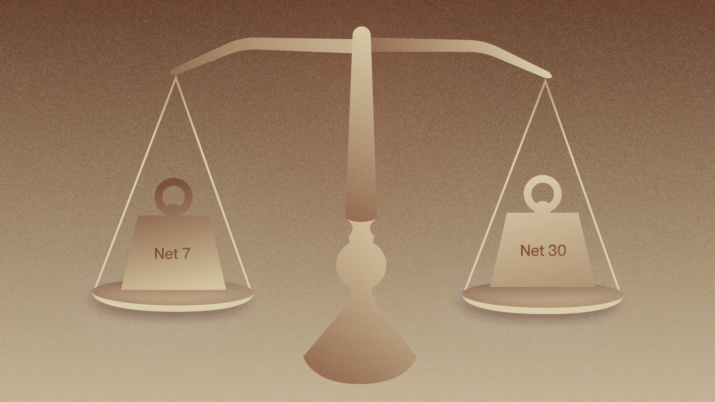 Scale weighing net 7 and net 30 icons