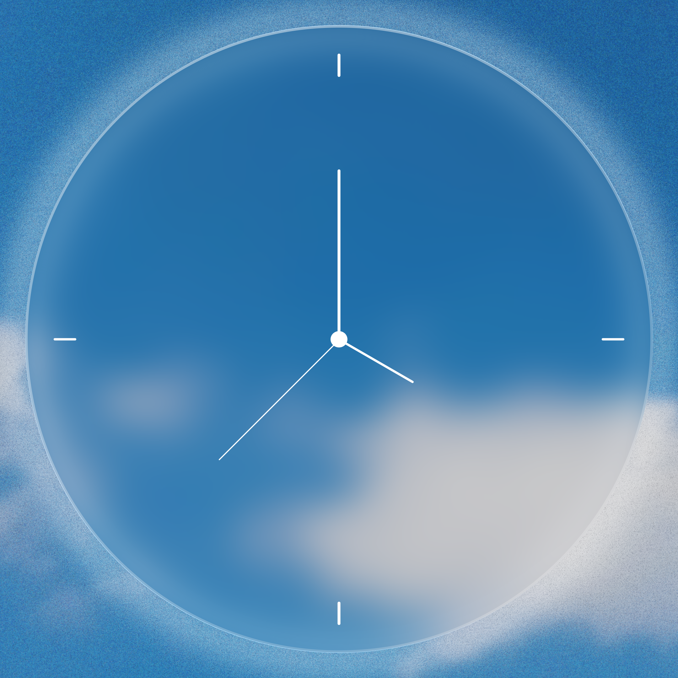 Clock in the sky