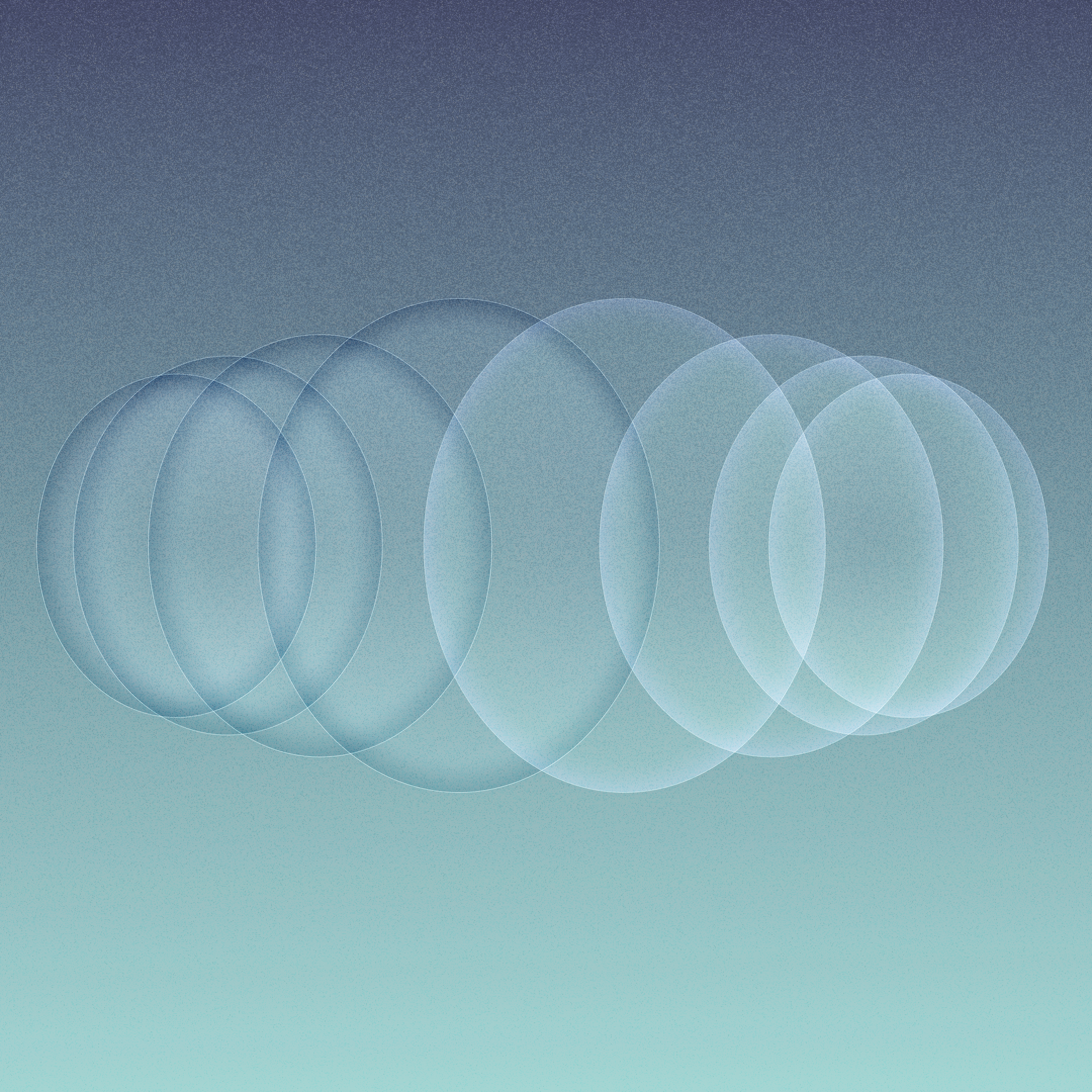 Series of co-centric ovals