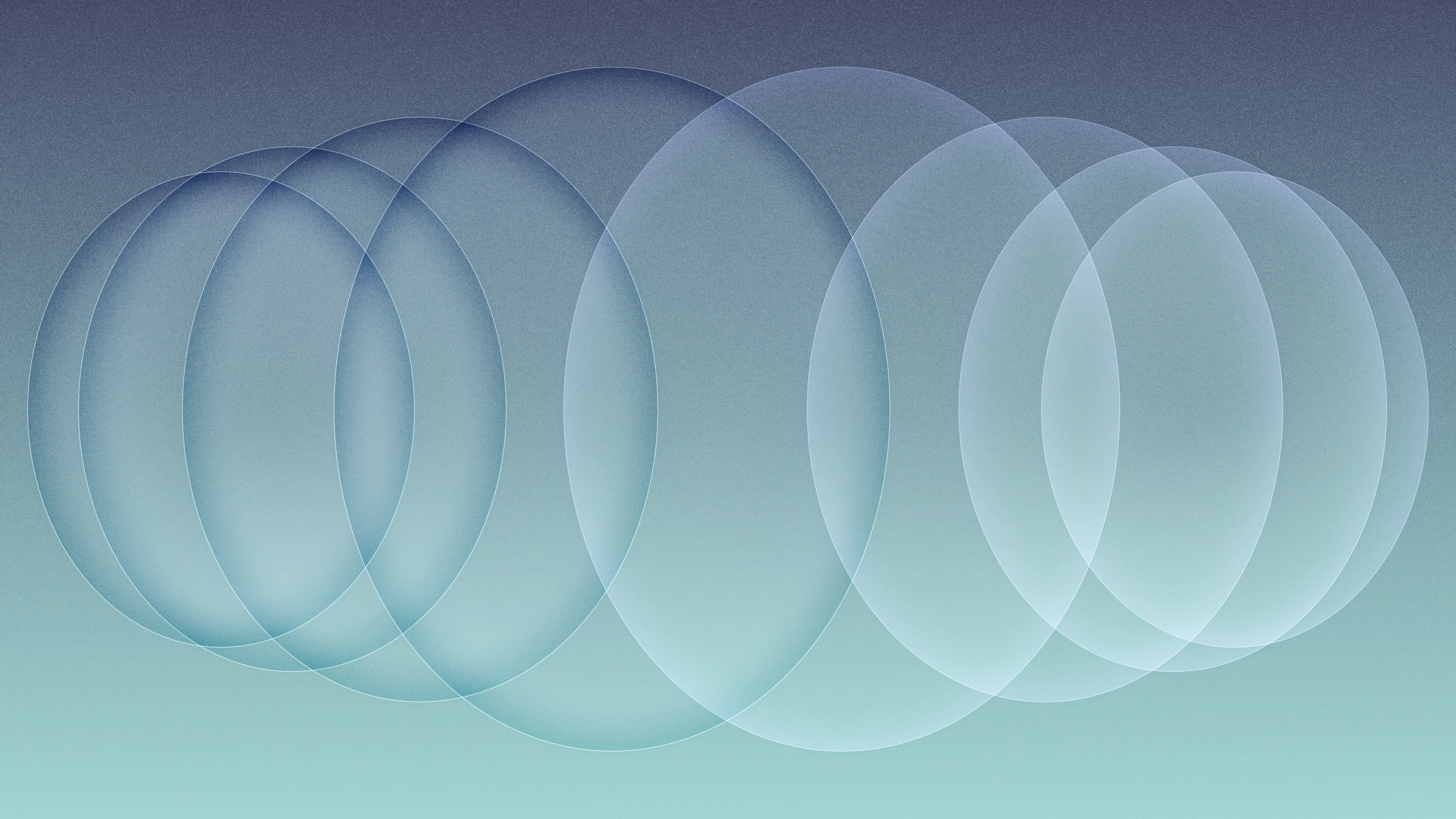 Series of co-centric ovals