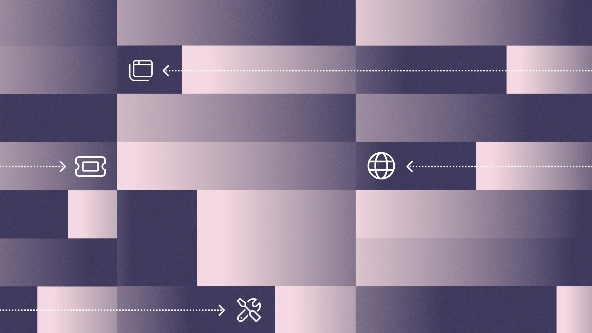 Abstract representation of spreadsheet with expense icons