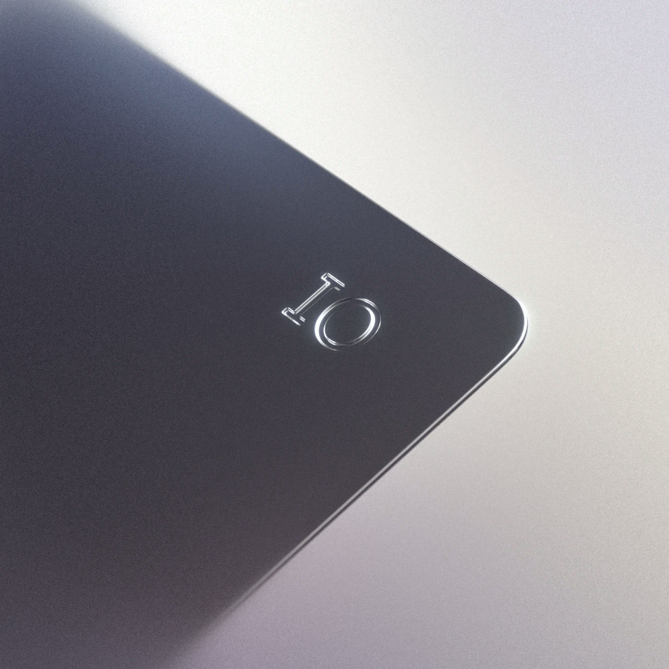 Close-up, stylized image of the corner of a Mercury card.