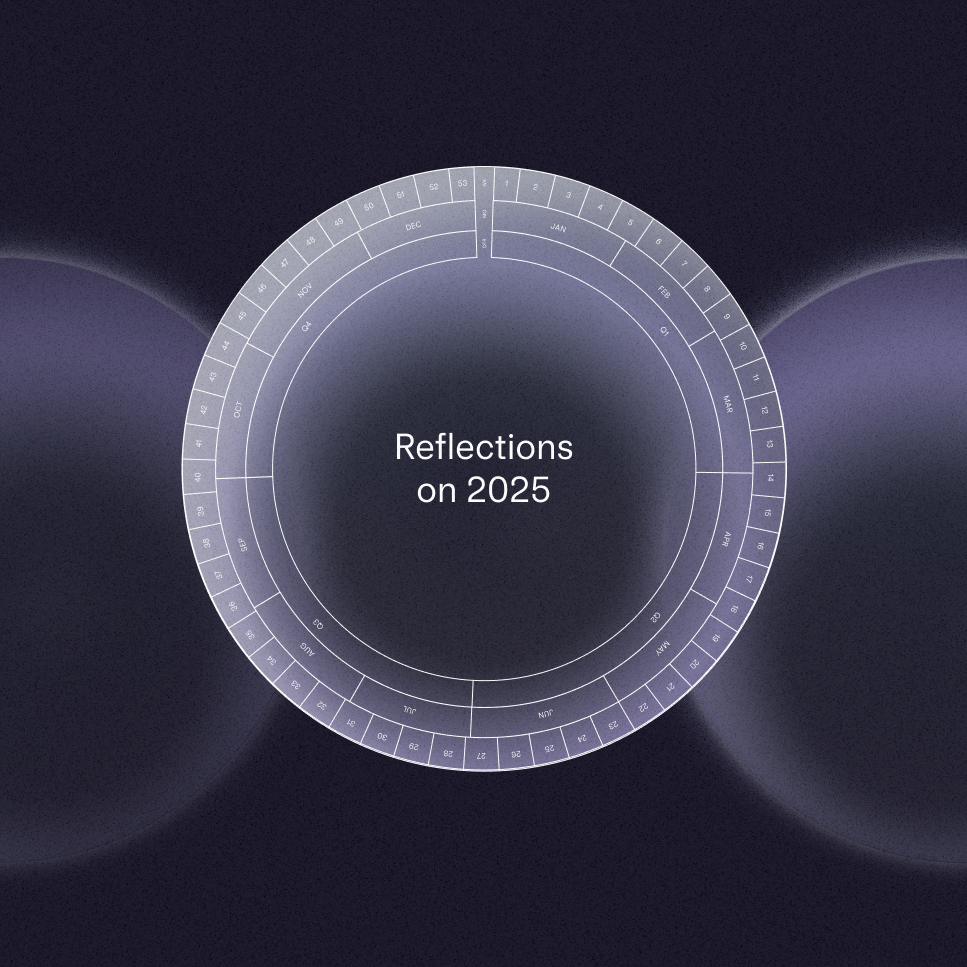 Reflections on 2025