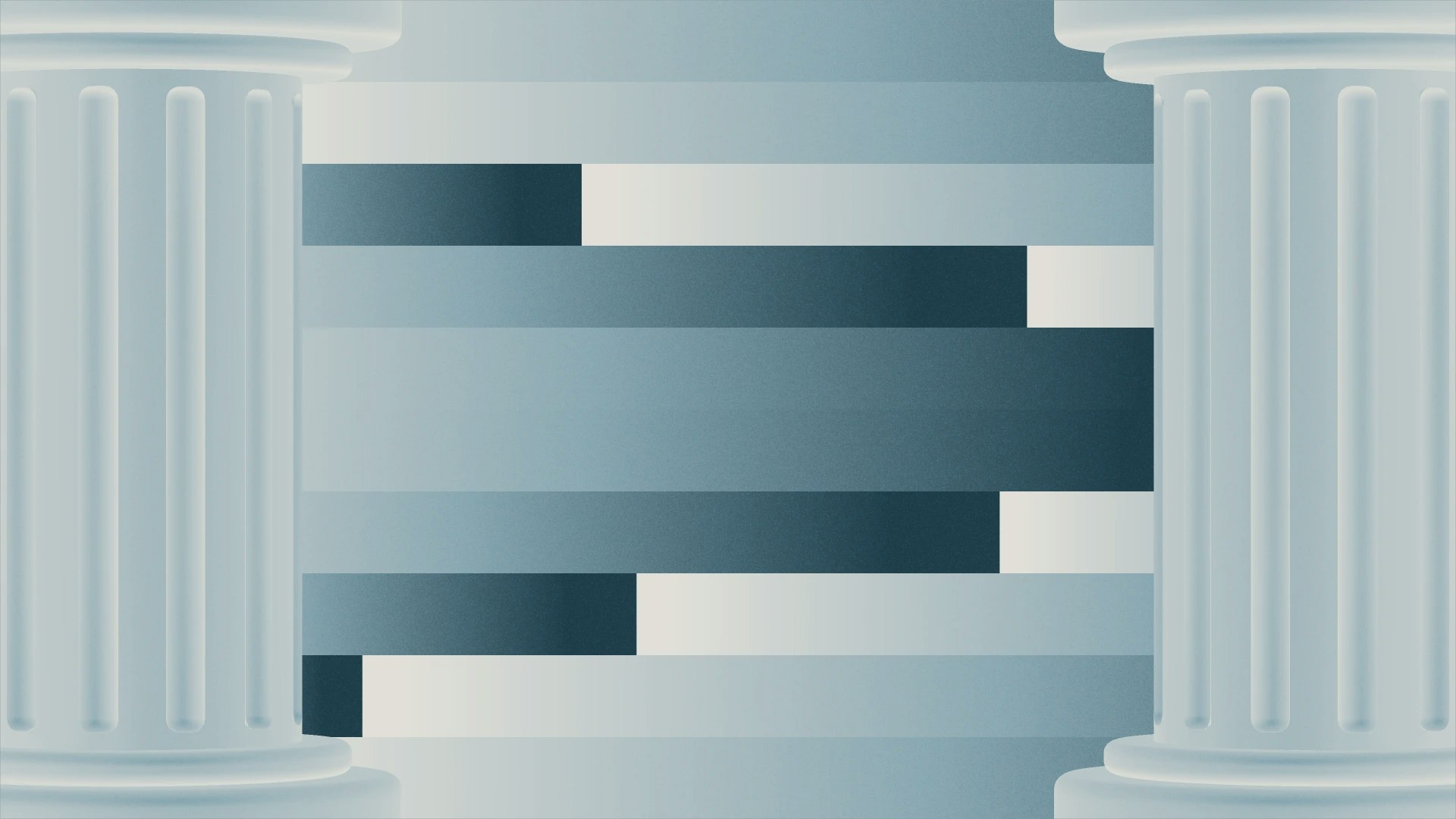 Horizontal bars indicating movement between two columns