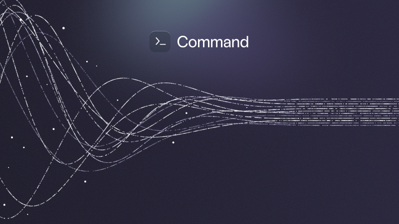 Mercury's dashboard showing the Command interface.